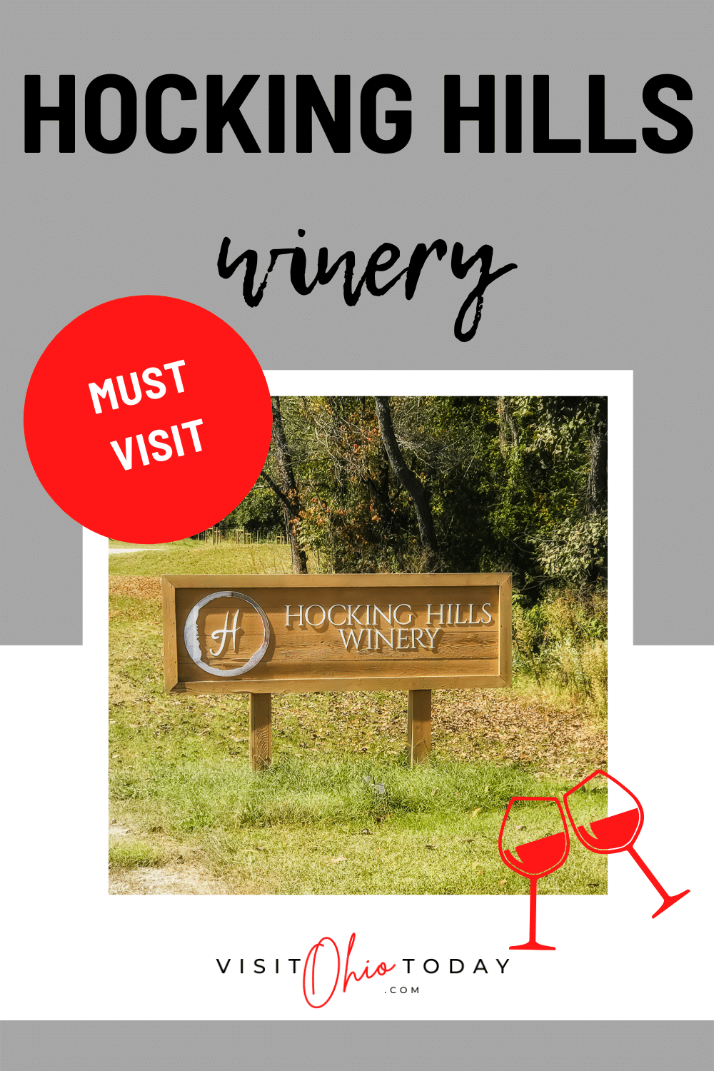 Hocking Hills Winery is a must visit destination when in the Hocking Hills, Ohio area. This family owned and run winery, offers up red and white wine, wine slushies and more! #hockinghills #ohio