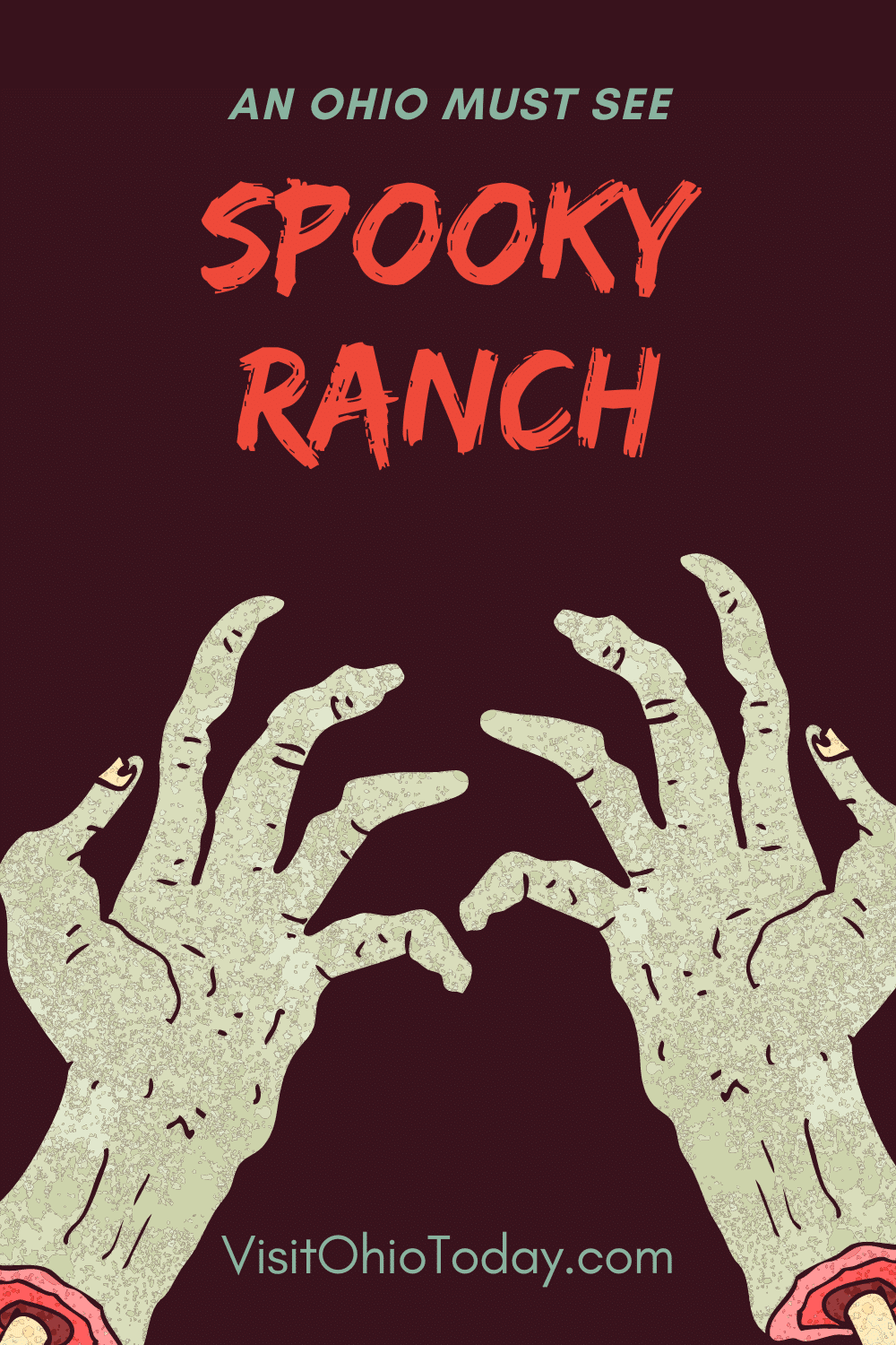 Spooky Ranch, located in Ohio, features 5 haunted attractions and is rated one of the best in the US.