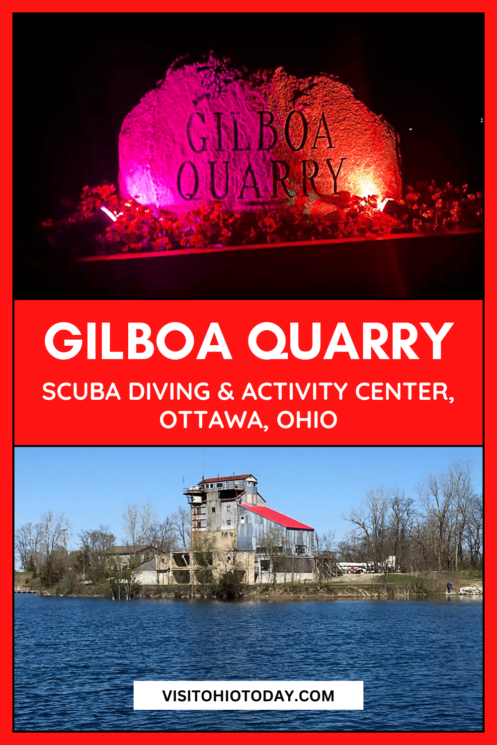 Dive into the adventure of a lifetime at Gilboa Quarry in Ottawa, Ohio! Whether you're a seasoned diver or a newbie, Gilboa Quarry offers crystal-clear waters, amazing underwater sights, and a friendly diving community. Explore sunken treasures, unique underwater environments, and perfect your skills in one of the Midwest's premier diving spots.