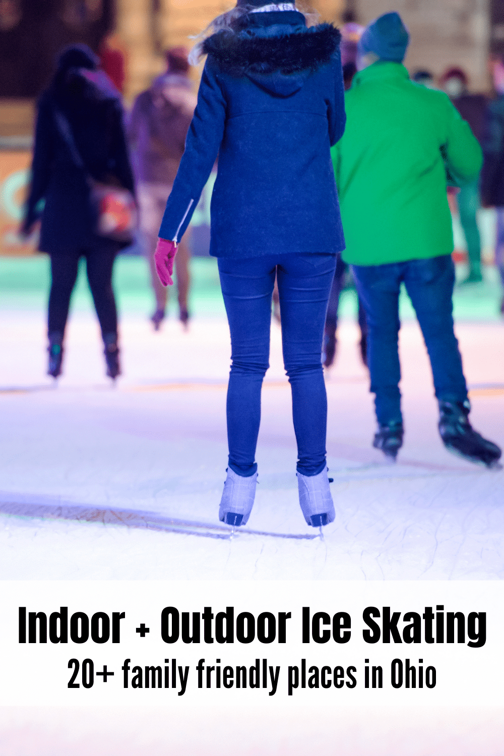 Whether you are looking for outdoor ice skating in Ohio, public ice skating in Ohio or hockey rinks in Ohio we have got you covered. Read on to see the best 20+ ice skating rinks in Ohio. #iceskatingohio #outdooriceskating #ohio