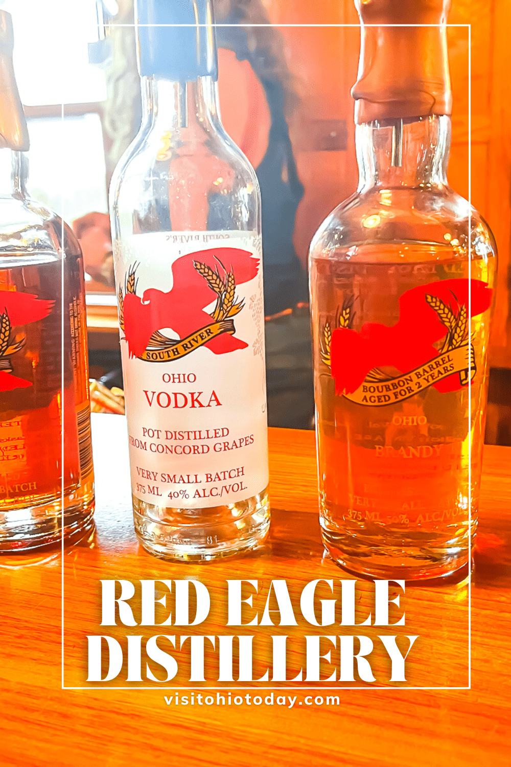 Red Eagle Distillery is located in Geneva, Ohio. Red Eagle Distillery is in a beautiful barn that dates back to the 1800’s. This is the first bourbon and whiskey to be made legally in Ohio since the prohibition. #ohio #ohiodistillery #redeagledistillery