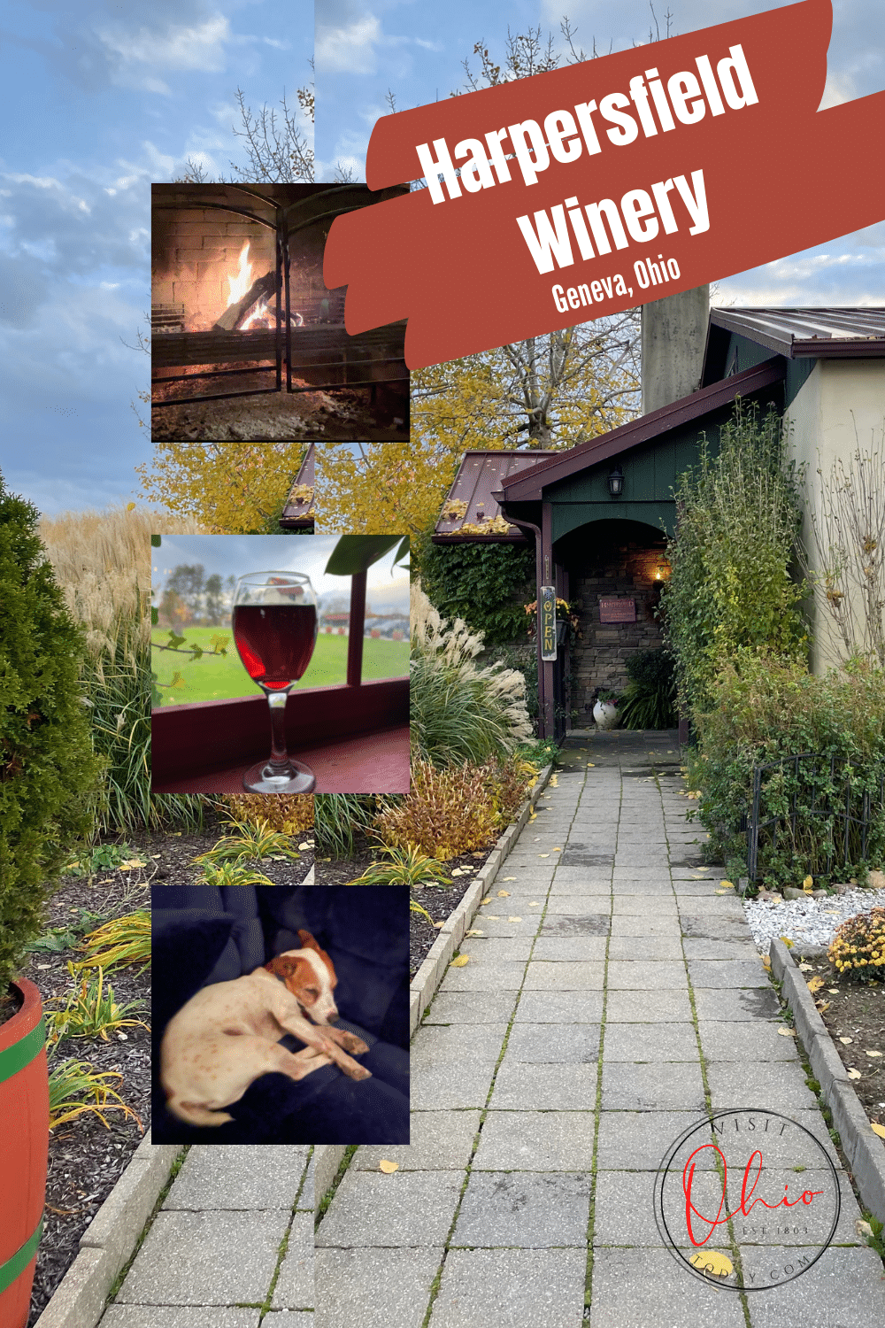 Harpersfield Winery is a quaint and cozy Ohio Winery located in Geneva, Ohio. Harpersfield Winery offers estate wines year round.  #ohiowinery #ohio #winery