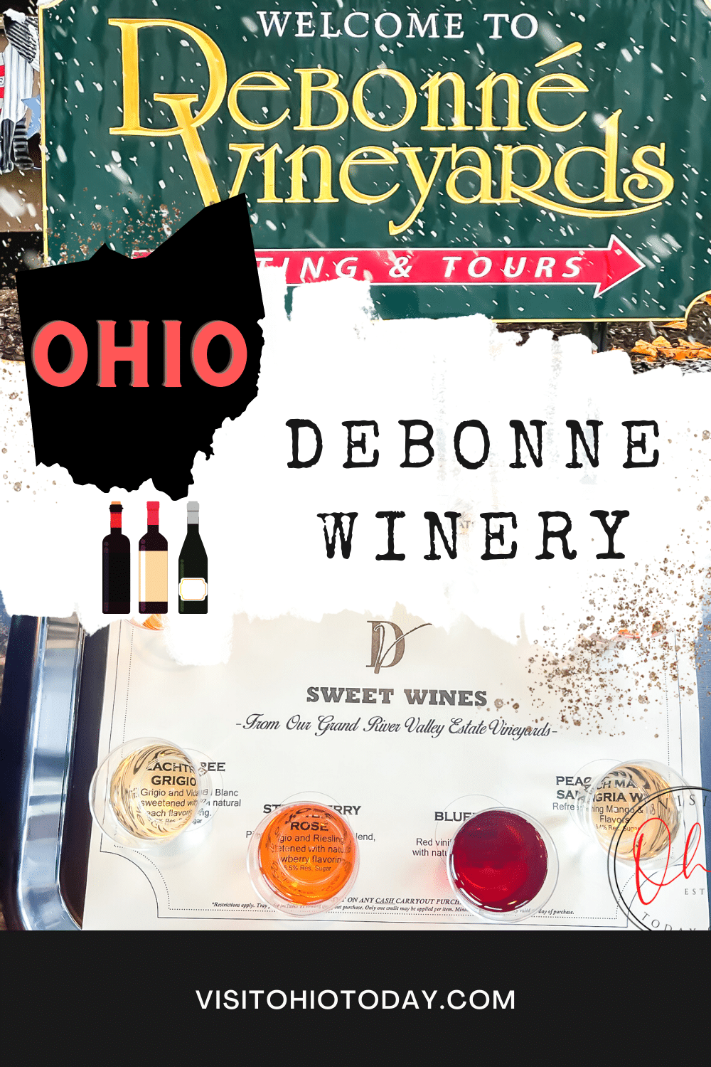 Debonne Winery is an Ohio Winery with a long history of winemaking. Debonne Winery offers its award winning ice wines, Riesling and more, year round.  #debonnewinery #ohiowines #ohiowinery #debonne