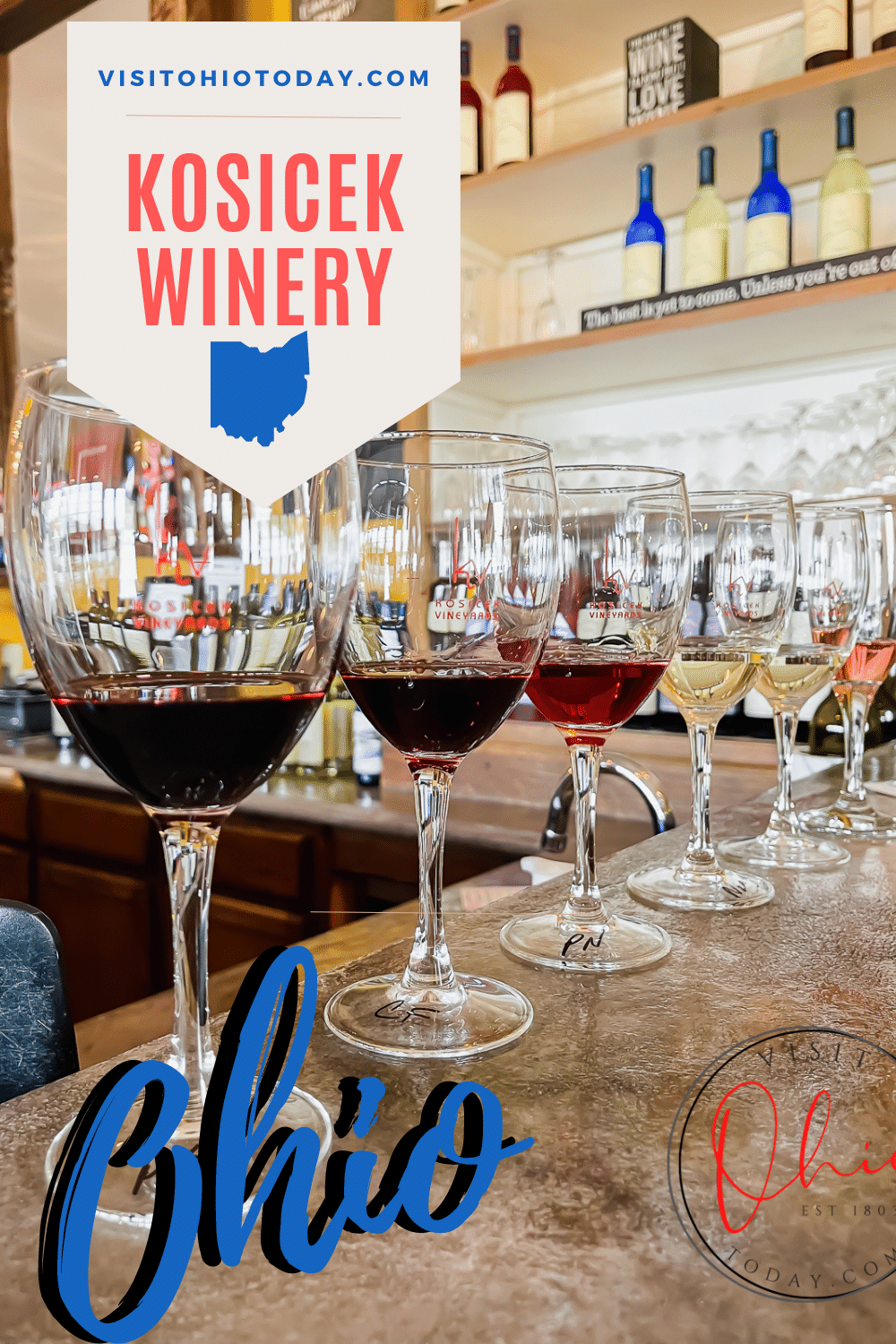 Kosicek Winery is a family winery located in Harpersfield, Ohio. Kosicek Winery. Kosicek Winery offers wine by the glass or bottle along with delicious homemade food items.  #ohiowines #ohio #ohiowinery #Kosicek #winery #grandrivervalley