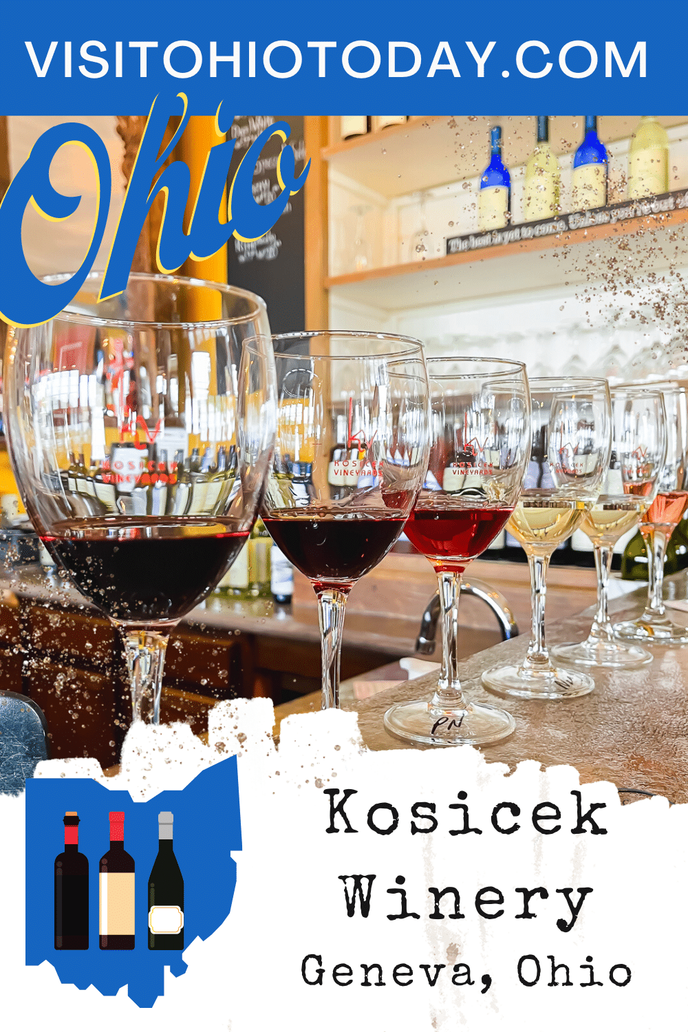 Kosicek Winery is a family winery located in Harpersfield, Ohio. Kosicek Winery. Kosicek Winery offers wine by the glass or bottle along with delicious homemade food items.  #ohiowines #ohio #ohiowinery #Kosicek #winery #grandrivervalley