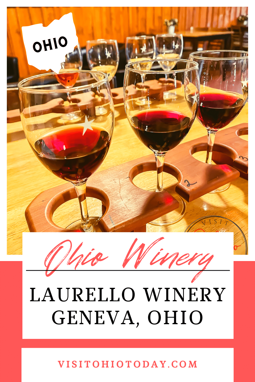 Laurello Winery is a boutique winery located in Geneva, Ohio that boasts a large outdoor and indoor seating area. Visitors can enjoy staying onsite to be close to other Geneva Wineries. #ohiowinery #laurelloWinery