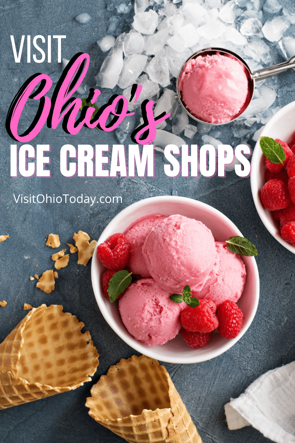 Looking for a sweet treat? There are several unique Ohio Ice Cream Shops just waiting for you! | Ohio | Ice Cream | old fashioned ice cream | Things to do in Ohio