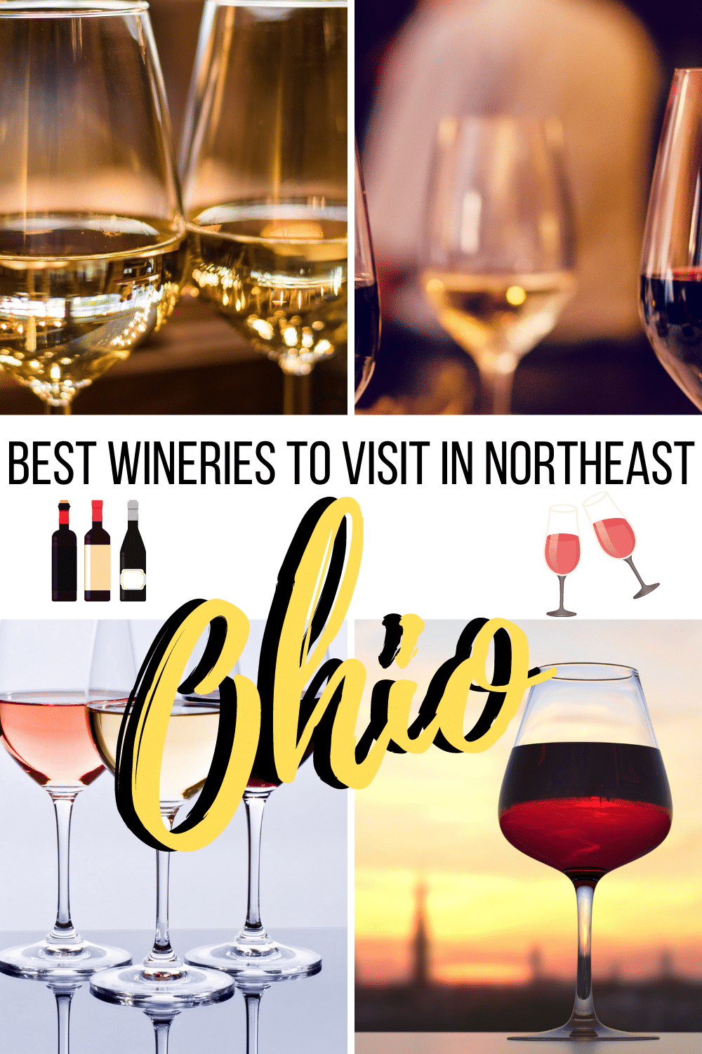Wineries in Northeast Ohio are considered hidden gems. Wineries in Northeast Ohio produce ice wine, reds, whites and sweet fruit wines. #ohio #ohiowines #ohiowinery #northweastohio #icewine #redwine #whitewine