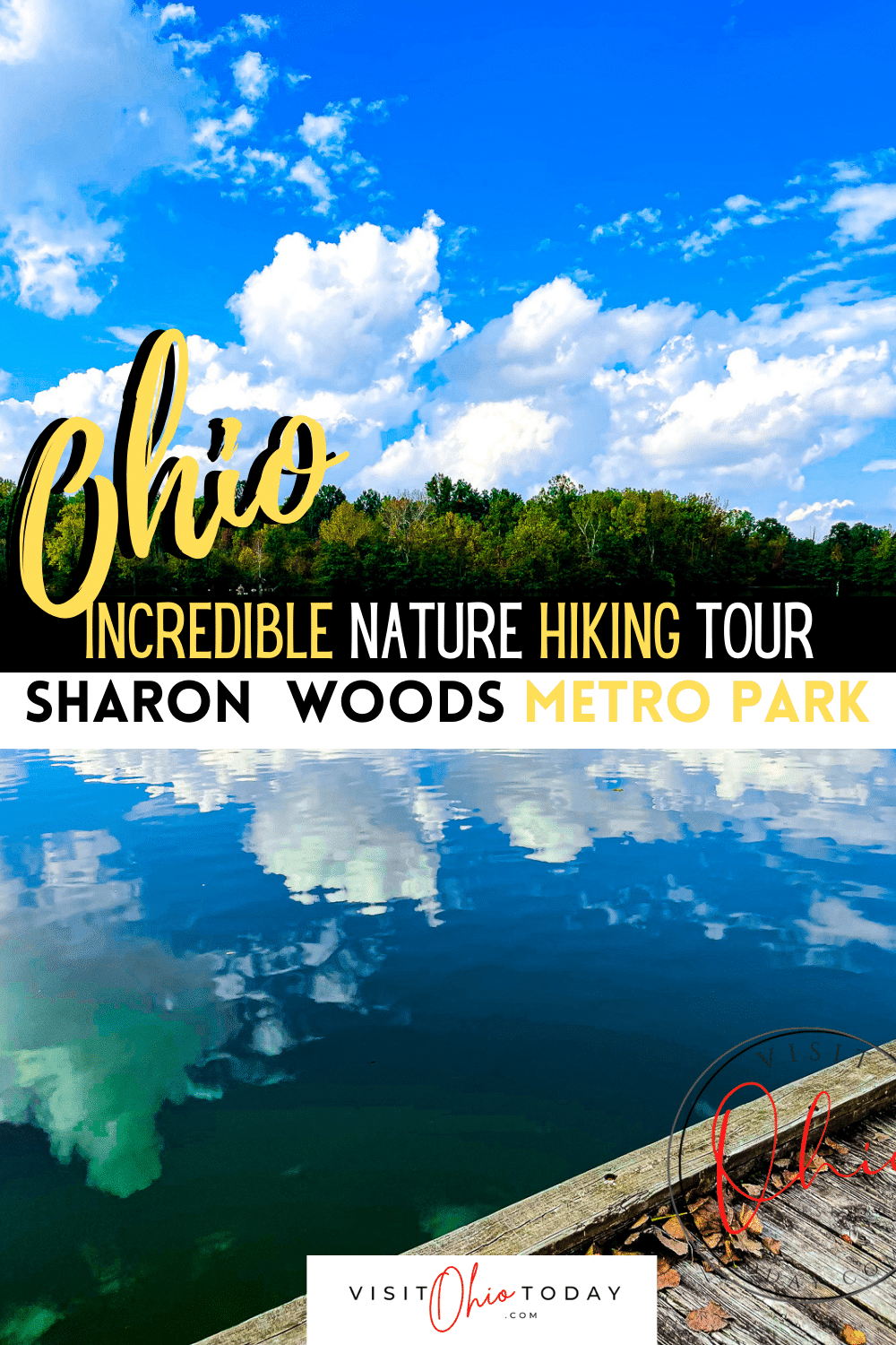 Sharon Woods Metro Park is a 761 acre metro park featuring an 11 acre lake, plenty of hiking trails and the Edward Thomas Nature Preserve. | Ohio | Metro Park | Sharon Woods Metro Park | Ohio Hiking | Ohio Fishing | Natural PlayGround | Westerville Ohio