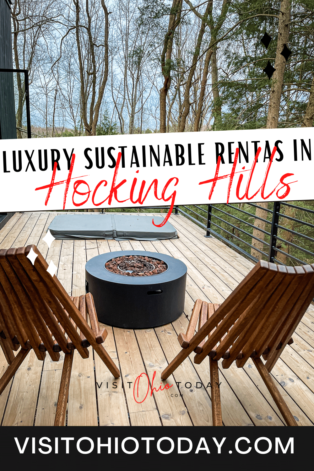 Idyll Reserve is a new sustainable luxury getaway location located in the Hocking Hills area in Ohio. This eco-conscious site provides the perfect backdrop for relaxation. | Hocking Hills | Idyll Reserve