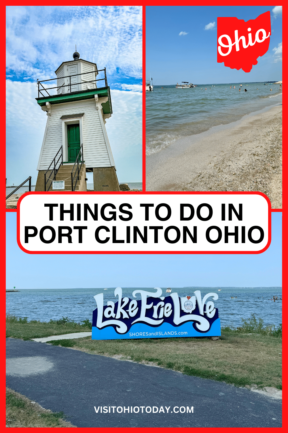 Port Clinton Ohio is known as the Walleye Capital of the World. It is located on the shores of Lake Erie, in Ottawa County, Ohio. Things to do in Port Clinton are often centered around the Lake and Portage River.