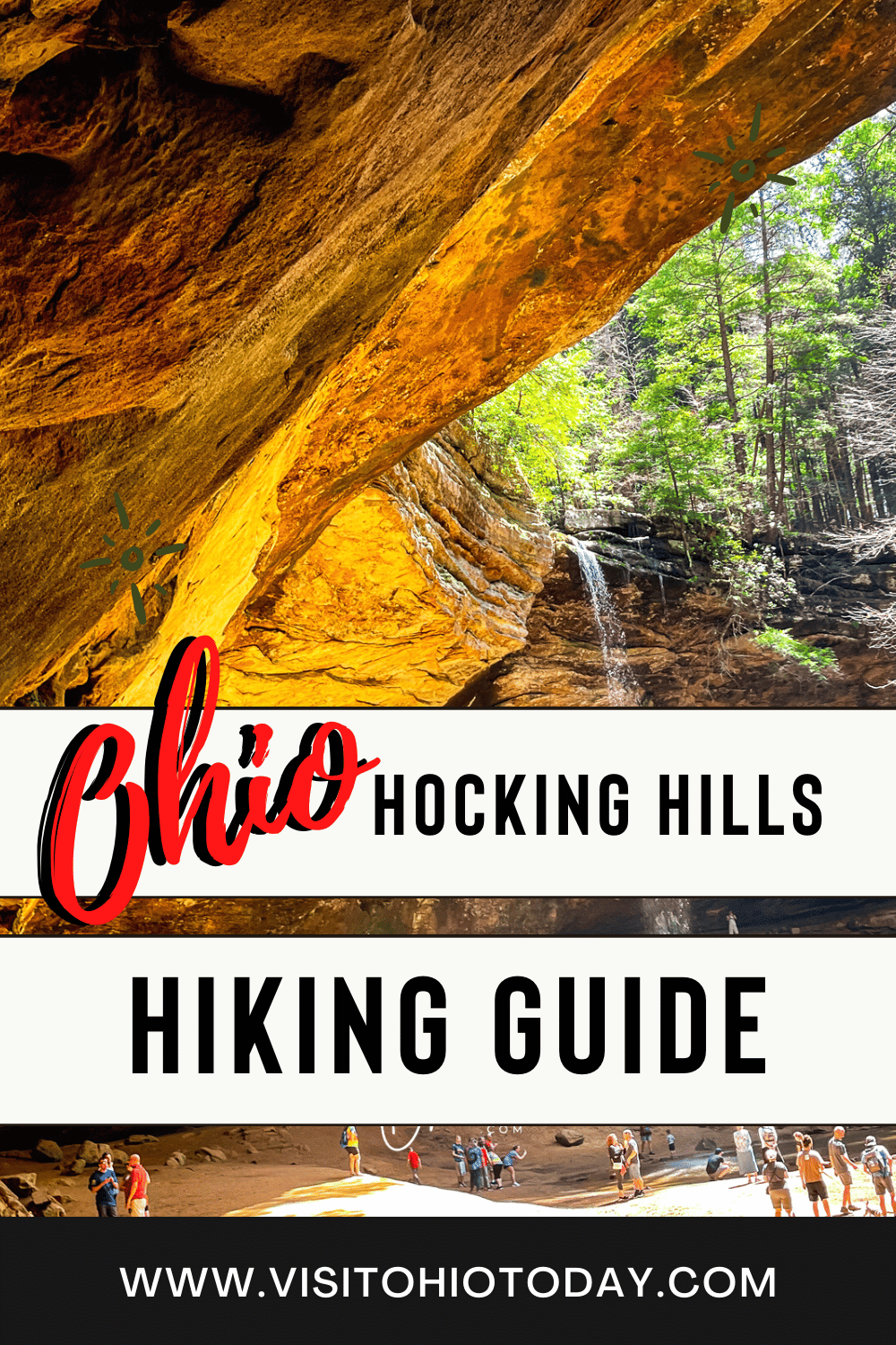 The Hocking Hills area has 7 major hiking spots! All of which are super unique! Read on to learn more about Hocking Hills Hiking!