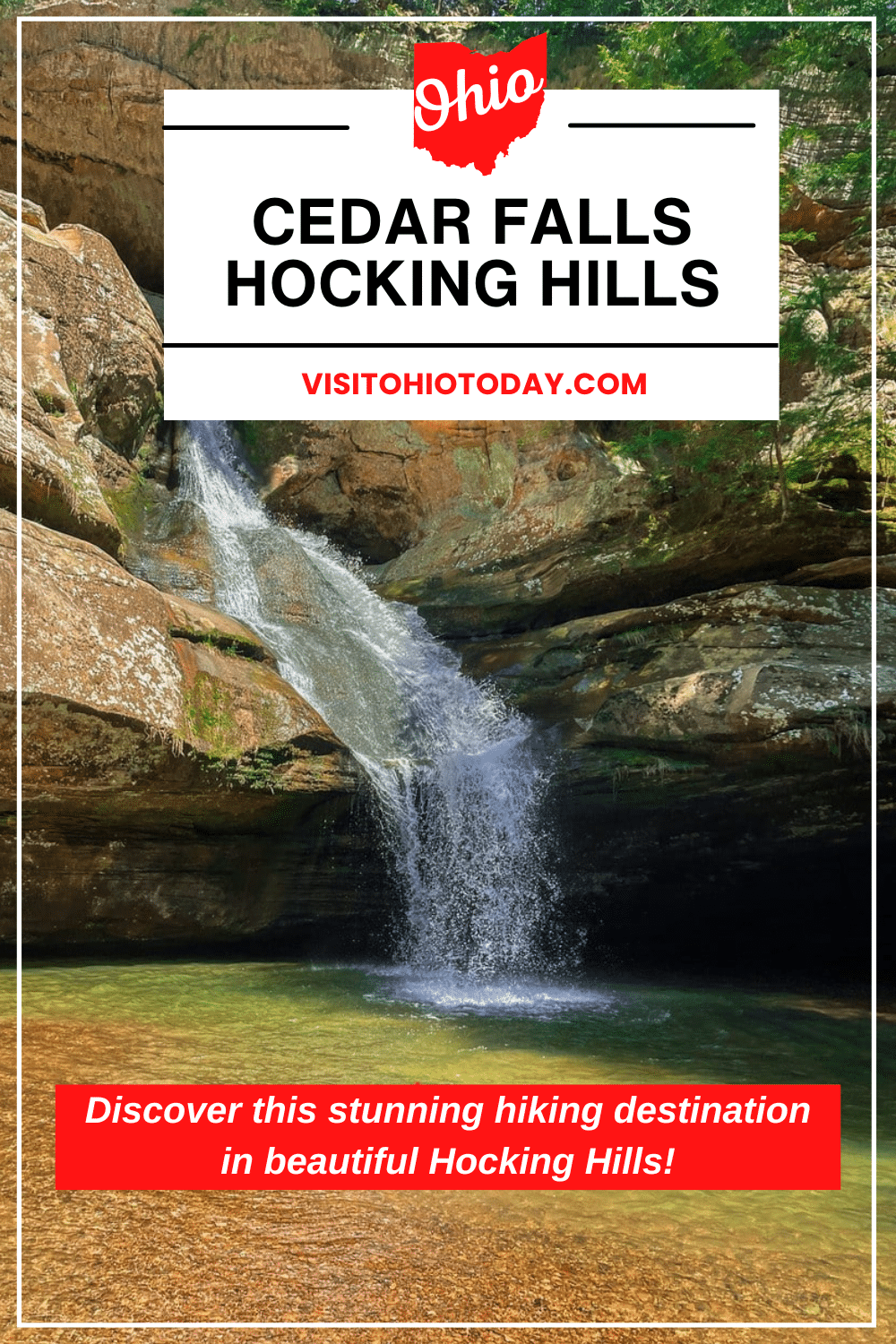 Escape to Cedar Falls Hocking Hills for an unforgettable outdoor getaway! 🍃 Let the tranquil sounds of cascading waterfalls soothe your soul as you wander through picturesque trails. Don't forget your camera – you'll want to capture every moment of this natural paradise! #CedarFalls #HockingHills #OutdoorAdventure