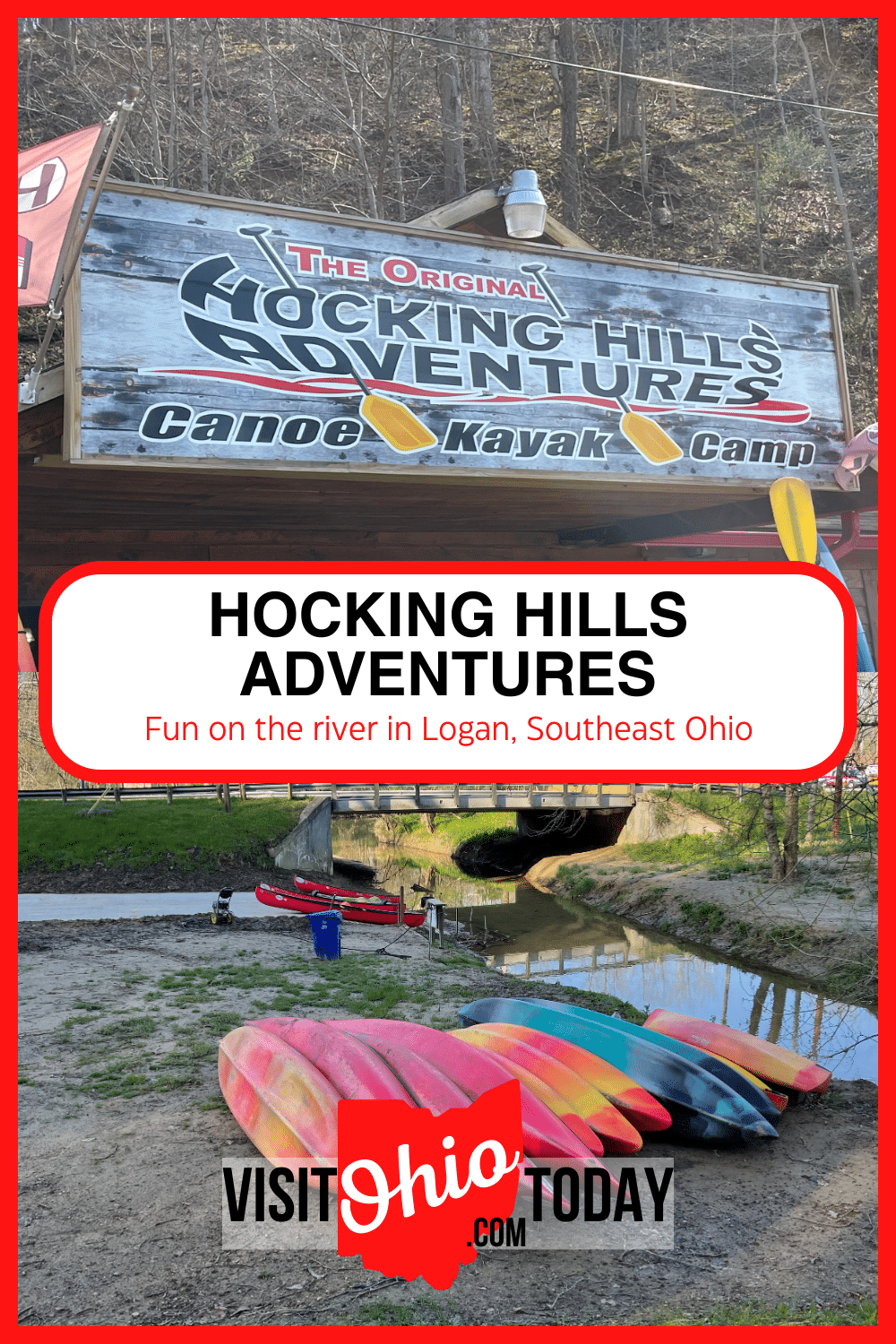 Hocking Hills Adventures is a venue that provides fun for all the family! Based in Logan, Ohio. | Hocking Hills Adventures | Hocking Hills Kayaking | Logan Ohio | Hocking Hills