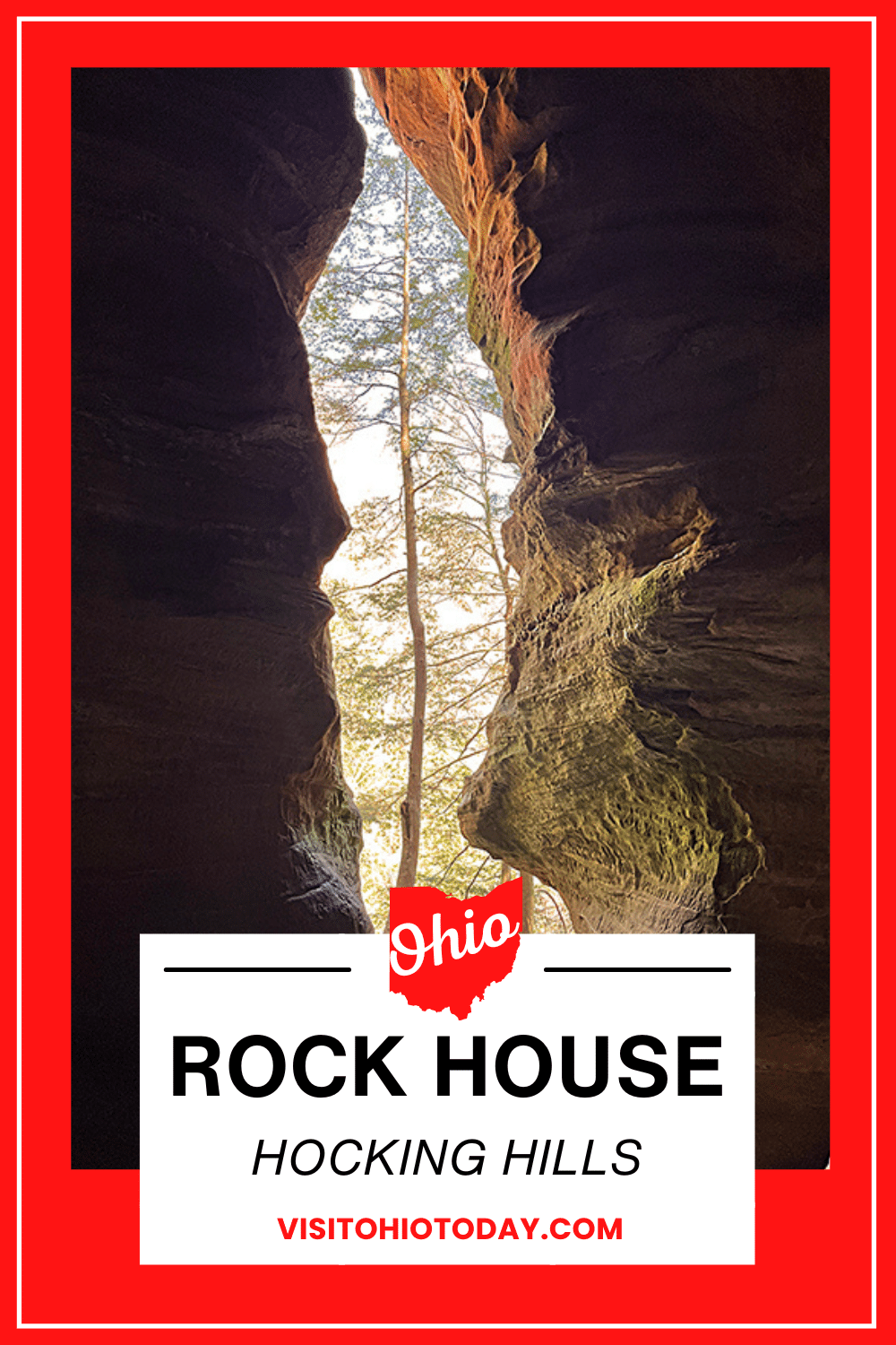 Rock House is an interesting part of the Hocking Hills Region. If you are into caves and hiking, this is the place for you.