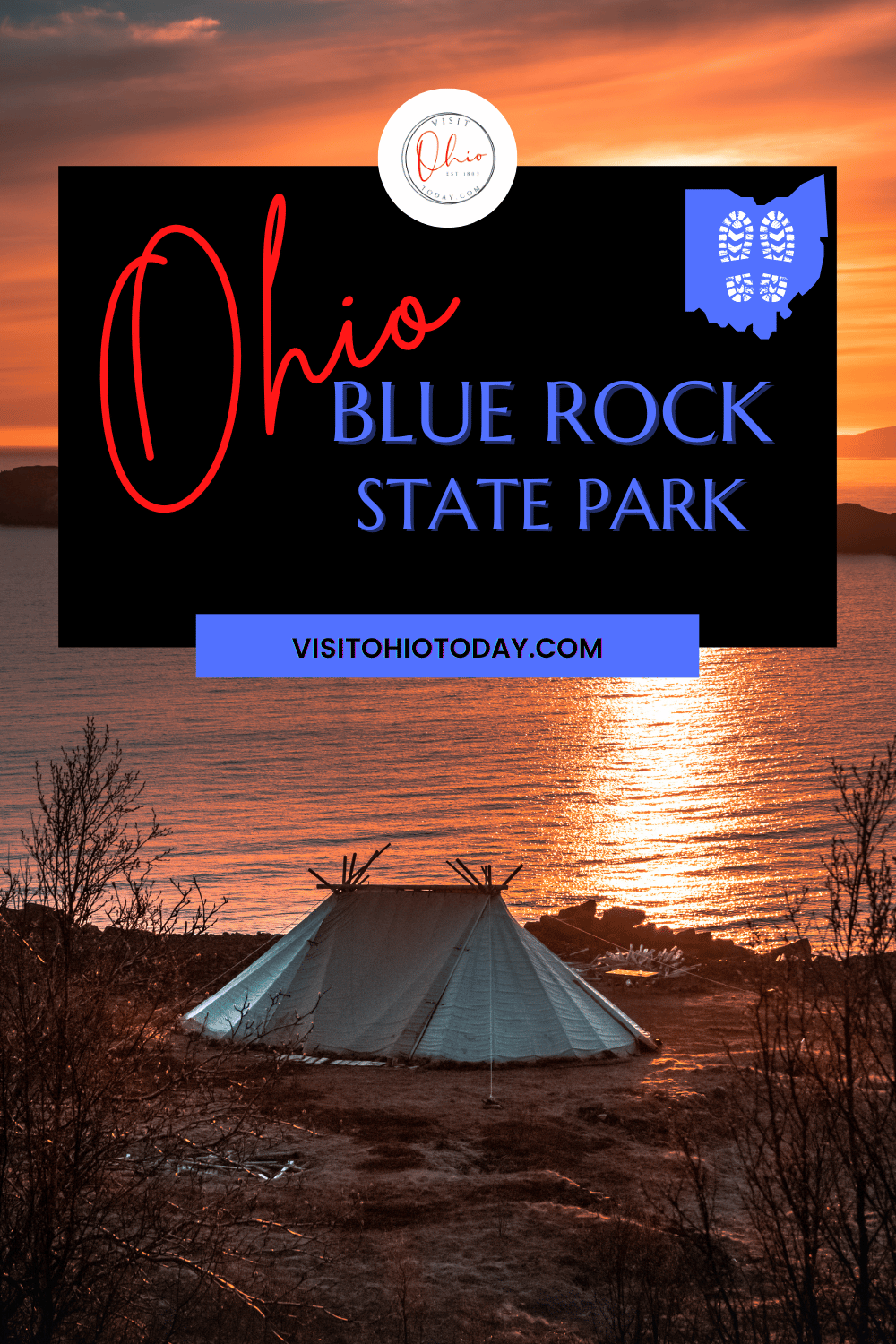 Blue Rock State Park is located within the southeast of Ohio. This part of Ohio is blessed with amazing hills and wonderful forests. If you like to escape to nature, then this is the place to visit! | Blue Rock State Park | Blue Rock Ohio | Muskingum County