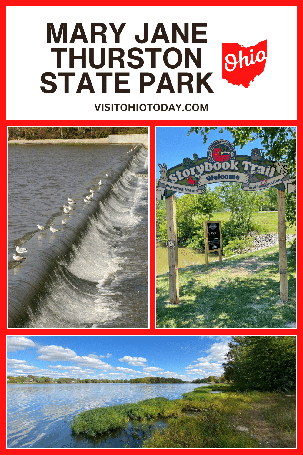 Mary Jane Thurston State Park is a small park covering 105 acres. Situated along the Maumee State Scenic River, there are many activities to enjoy in this park.