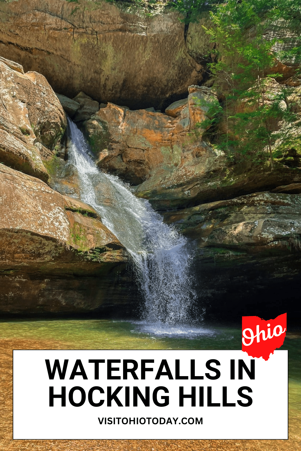 Hocking Hills State Park is arguably one of the most stunning areas of natural beauty in the American Midwest. If one wrote about everything that Hocking Hills has to offer, it would be like writing something similar to ‘War and Peace’! In this blog, waterfalls are what I will be talking about. Here we have 6 of the most beautiful waterfalls that Hocking Hills has to offer. | Hocking Hills Waterfalls | Waterfalls In Ohio | Ohio Waterfalls