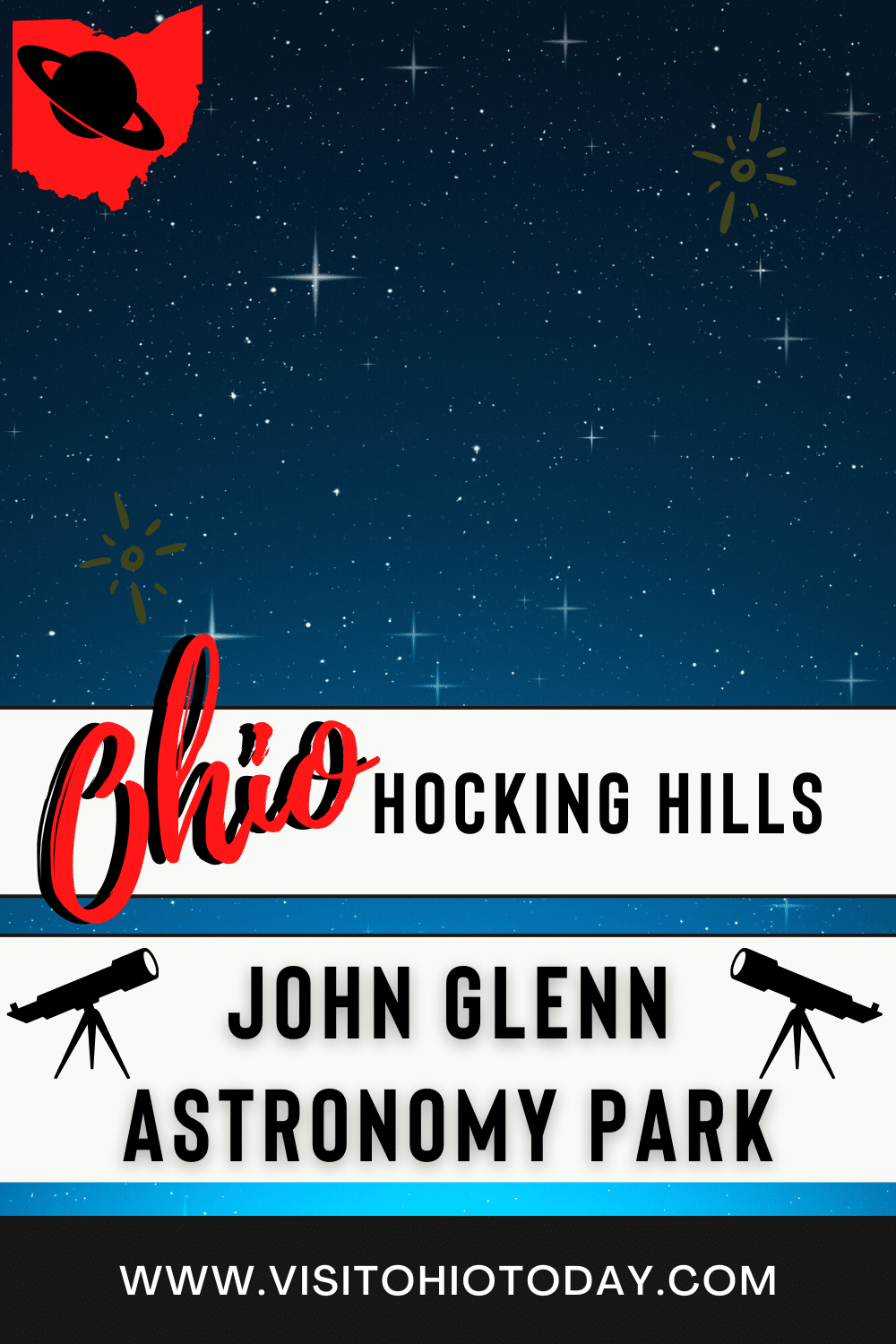 The John Glenn Astronomy Park was set up to be dedicated to the stars. This is the perfect place for anyone who has an interest in the Galaxy and further beyond. This is a great place to visit, whether it is during the day or at night. If you would like to know more, keep reading! | John Glenn Astronomy Park | Hocking Hills | Hocking County Ohio