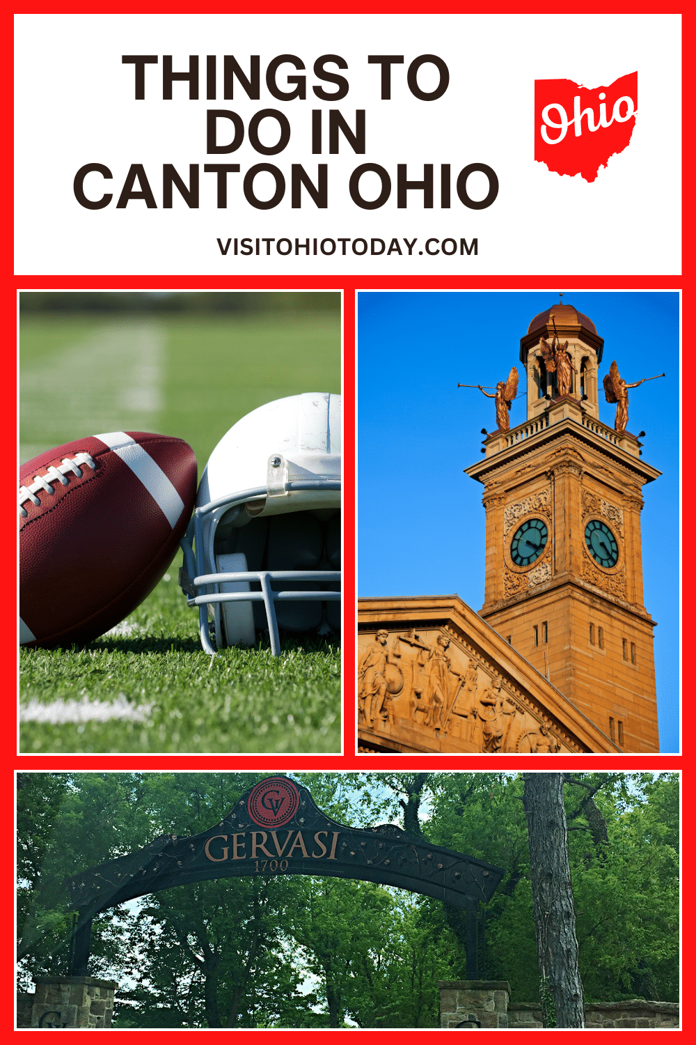 Canton located in Stark County, Ohio has many things to do! With museums, amusement parks, nature parks, and more!