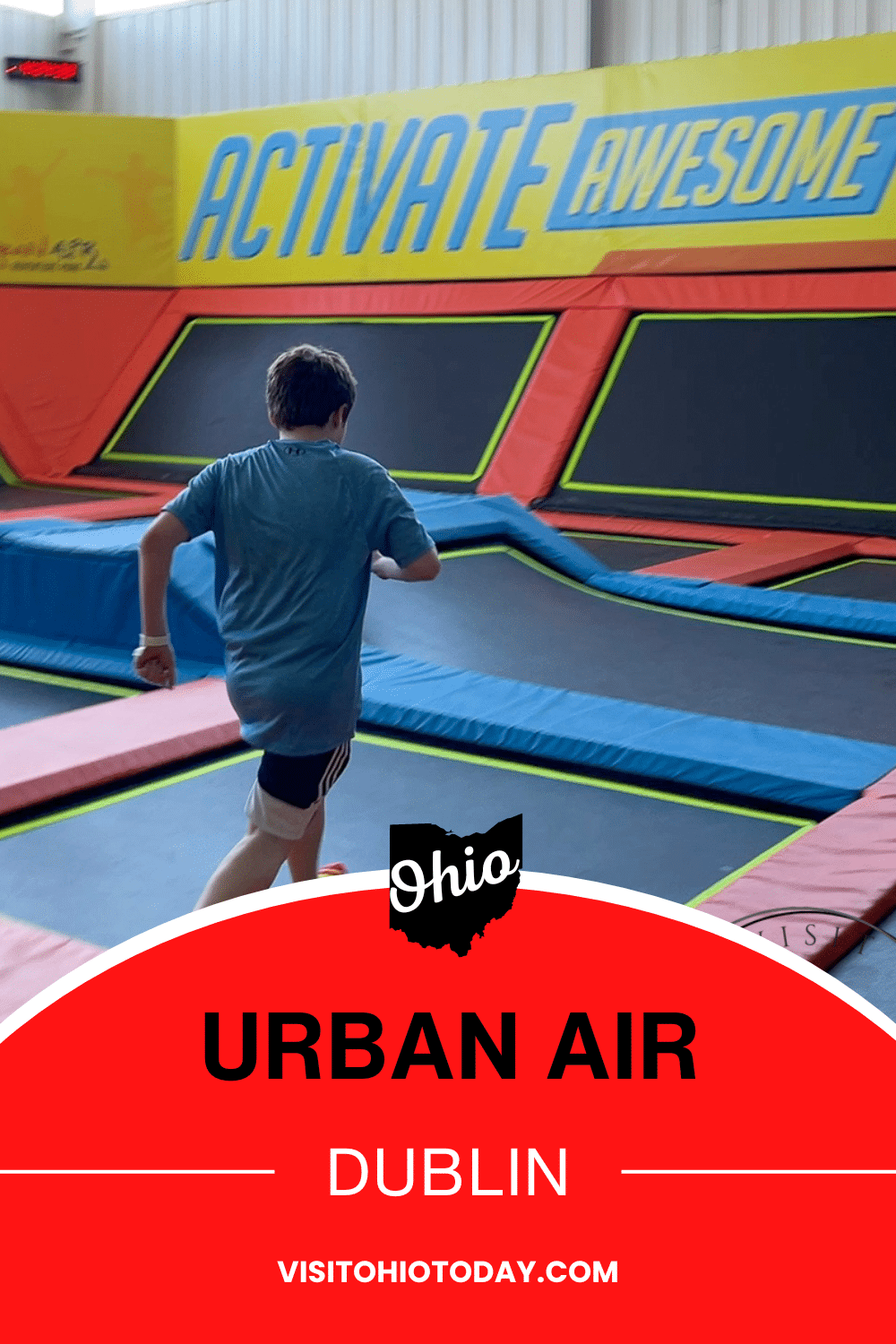 Urban Air Dublin is a full-on adventure park and trampoline park located in Dublin, Ohio. This indoor fun park is perfect for children and adults! | Urban Air Dublin | Kid Friendly | Franklin County