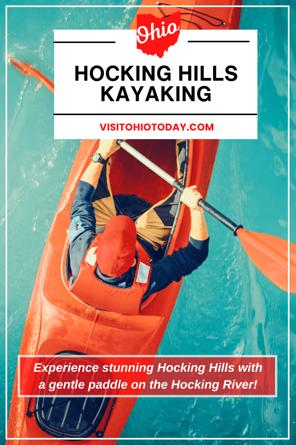 Hocking Hills kayaking is fantastic as there are different options for people who wish to kayak. Whether you are an experienced kayaker, or you want to have a go for the first time, there is something along the Hocking River for you!