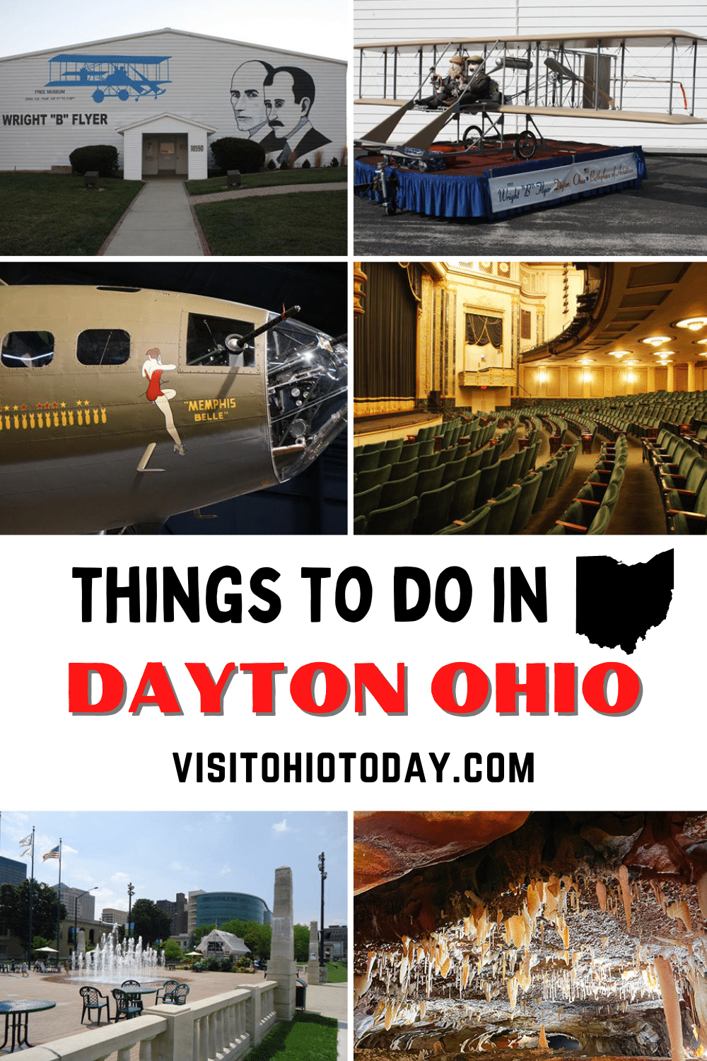 Dayton Ohio is known as the home of the Wright Brothers, and there are plenty of things to do in Dayton Ohio in Montgomery County. With a rich history, Dayton has museums and archaeological places of interest, as well as lots of outdoor activity centers.