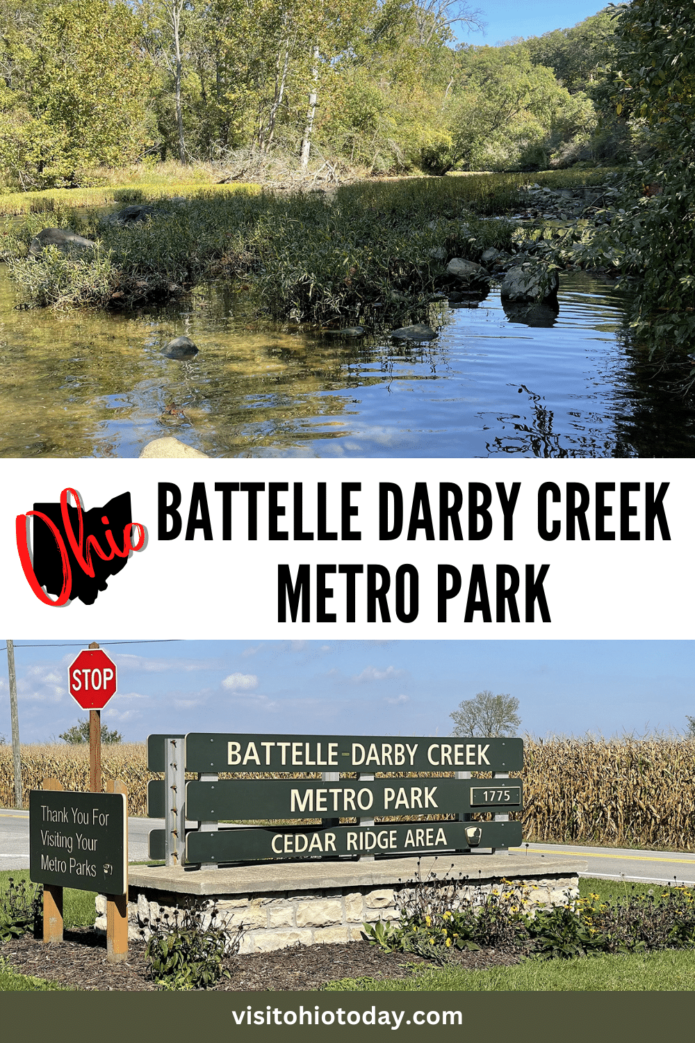 Battelle Darby Creek Metro Park is a huge park that covers over 7,000 acres of prairies, forests, and wetlands. Stretching along both Big and Little Darby Creeks, there are many activities available at Battelle Darby Creek Metro Park.