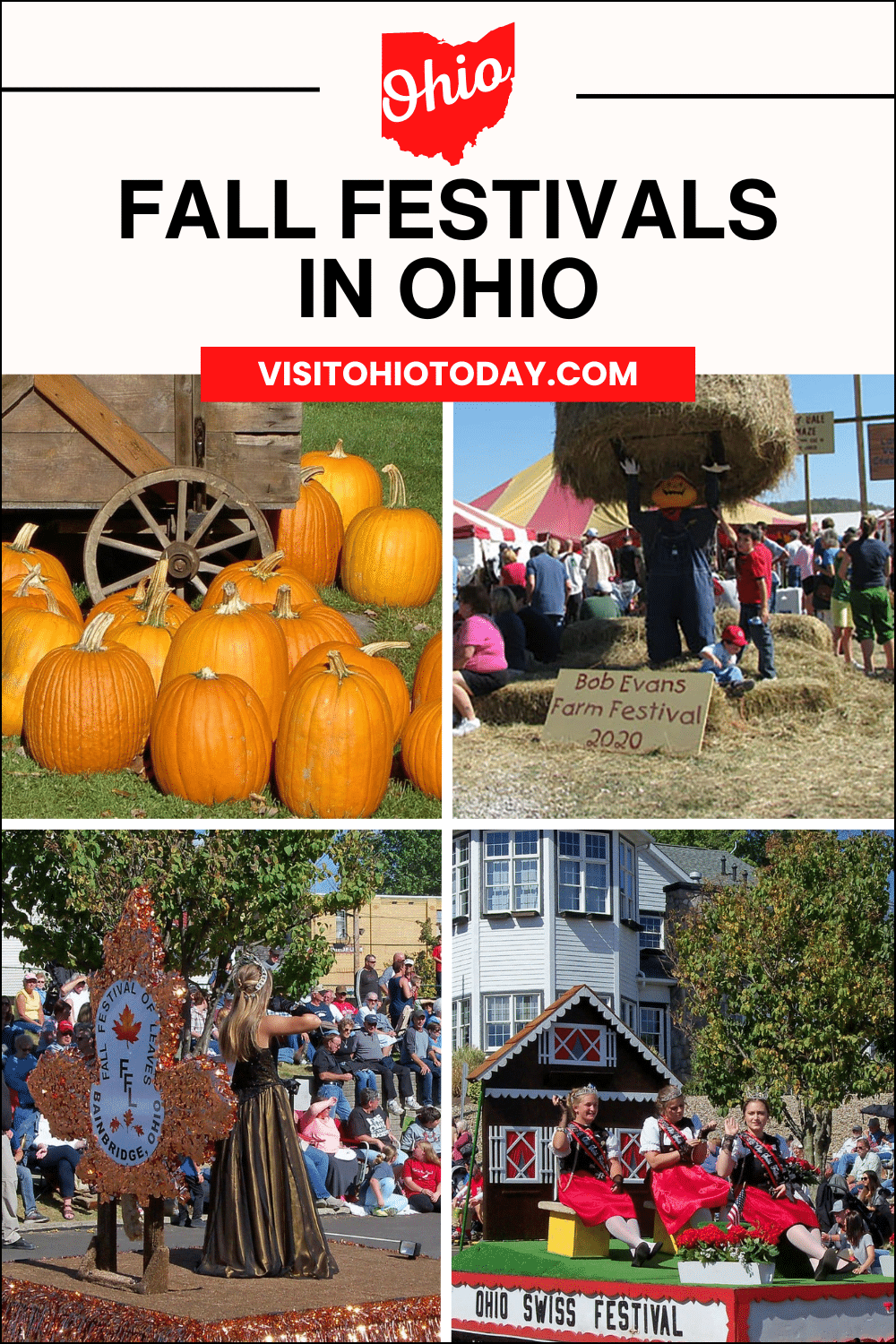 Ohio is the perfect place to check out and enjoy some wonderful fall festivals. Fall is the season for festivals, with Halloween, pumpkins and corn mazes all happening in this season. Here we focus on 10 fun fall festivals in Ohio.