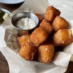 square photo showing a fried snack at the pearl dublin