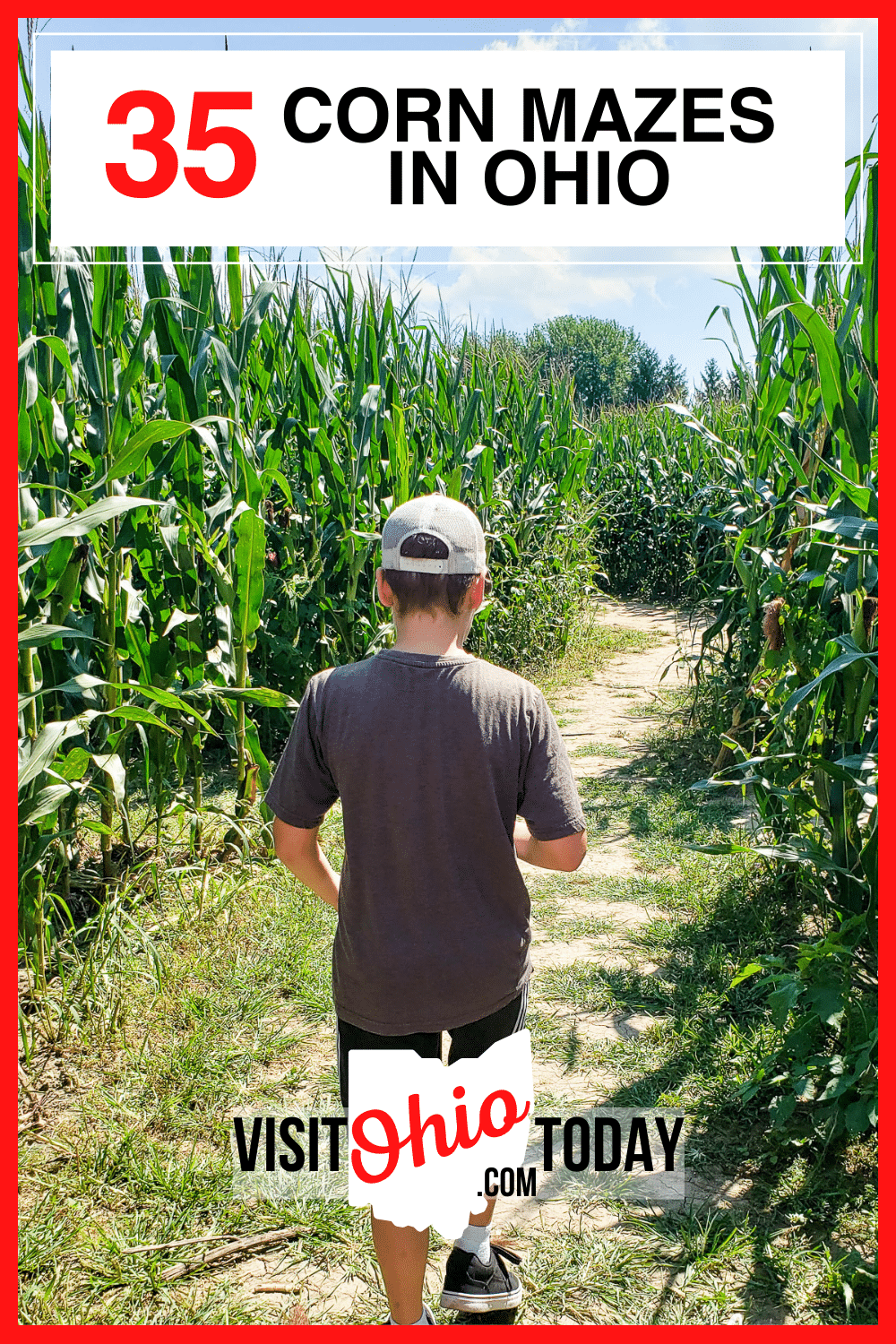 There is an abundance of great corn mazes in Ohio. During September and October many farms offer the challenge of navigating one or two corn mazes. Many of these mazes incorporate a game or scavenger hunt. What a great way to get lost at the weekend!