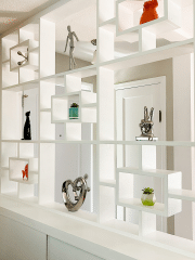 white shelving in bowling green ohio