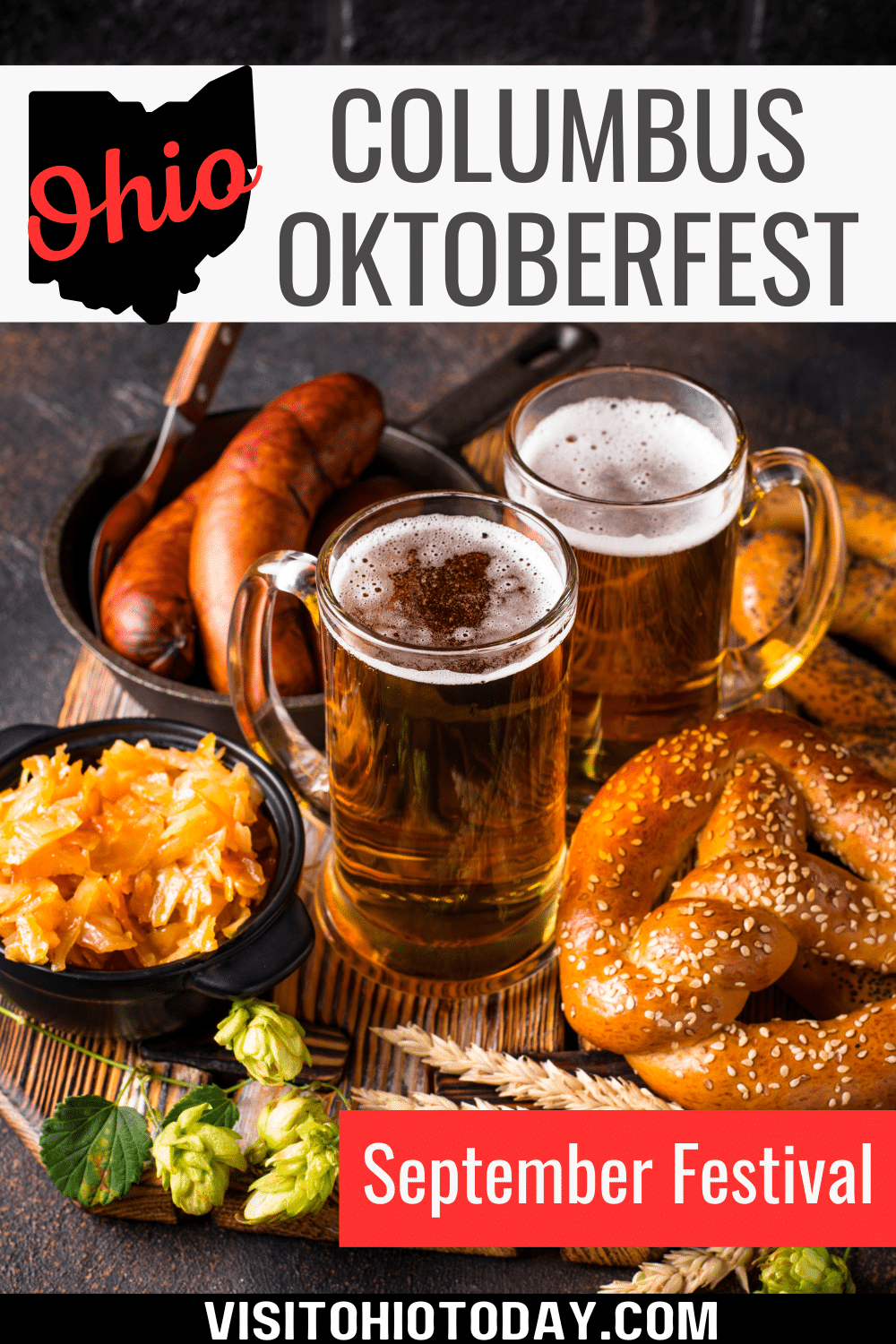 Schmidt’s annual Columbus Oktoberfest German celebration is at the Ohio Expo Center the weekend of September 8 to 10 2023. Centered around beer, there is so much more to enjoy at this event!