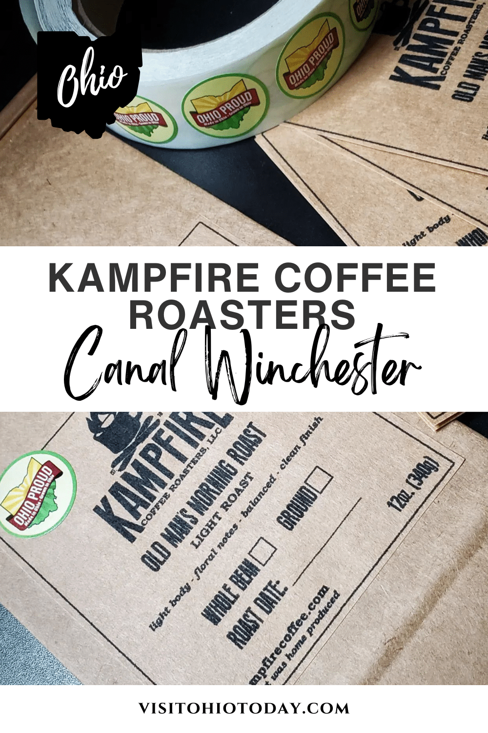 Kampfire Coffee Roasters is a home-roasting company, owned and run by Jesse Mohler, currently operating out of Canal Winchester.
