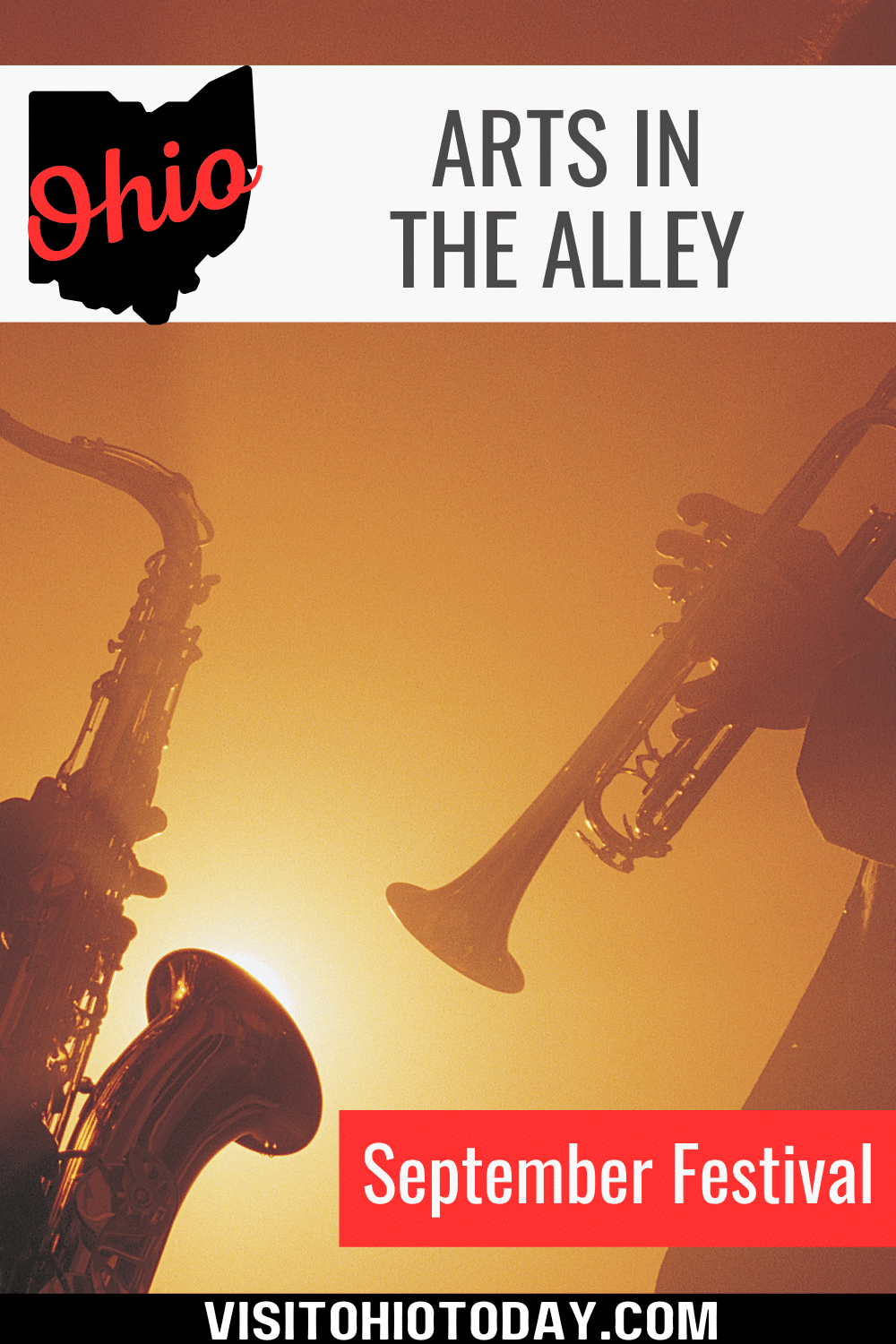 Arts in the Alley Music and Arts Festival takes place on the weekend of September 15, 16, and 17, 2023 in Grove City’s historic town center.