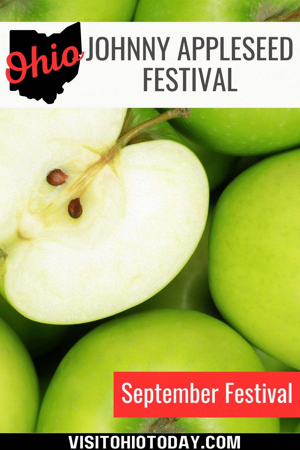 Held the third week of September – 16th and 17th in Lisbon, this festival celebrates the strange life of Johnny Appleseed. It is possible that without him Ohio would not be the apple-growing state it is!