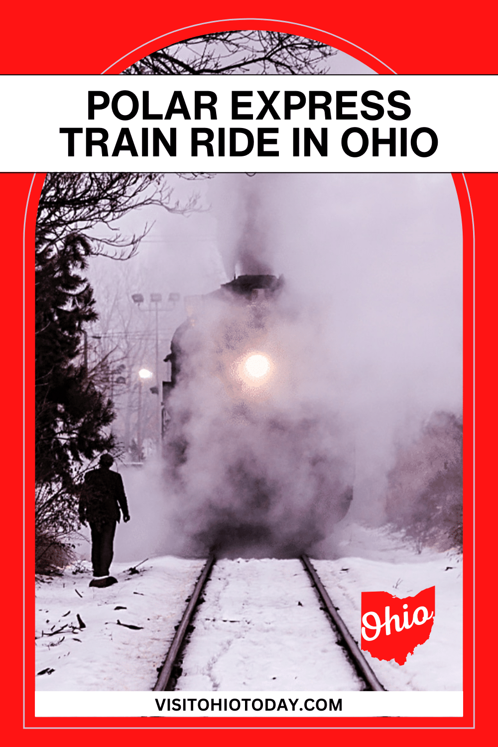 Make unforgettable memories this holiday season by riding the Polar Express Train Ride Ohio.  There are other fun festive train rides too.