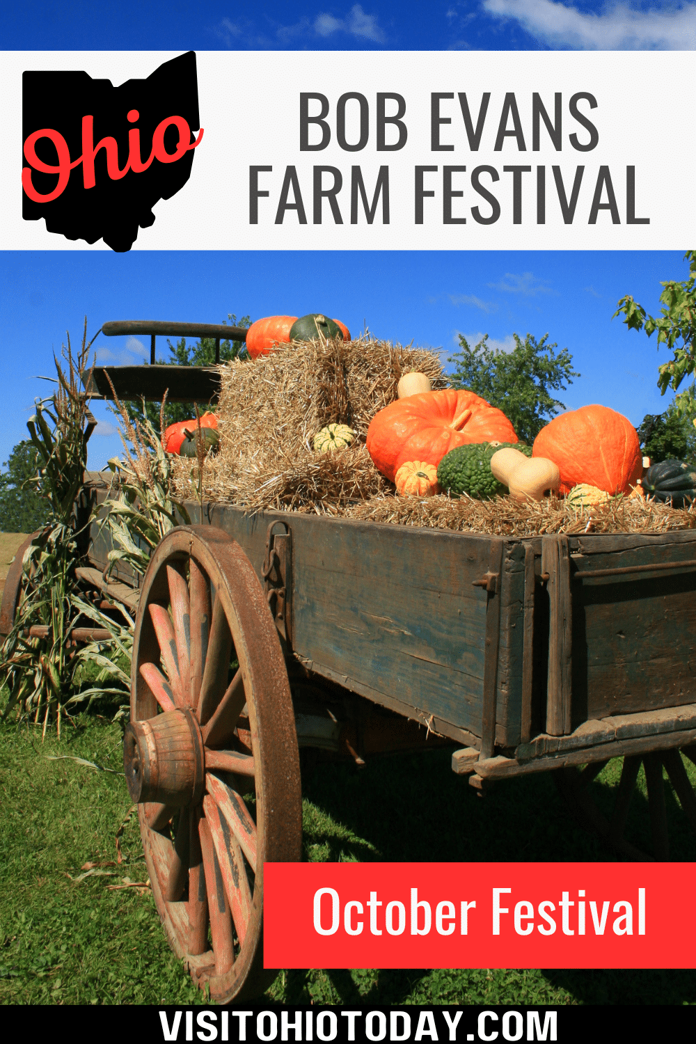 The Bob Evans Farm Festival is to be held on the weekend of Friday 13th to Sunday 15th October 2023. Bob Evans was a real farmer, and his farm is a real place in Rio Grande!