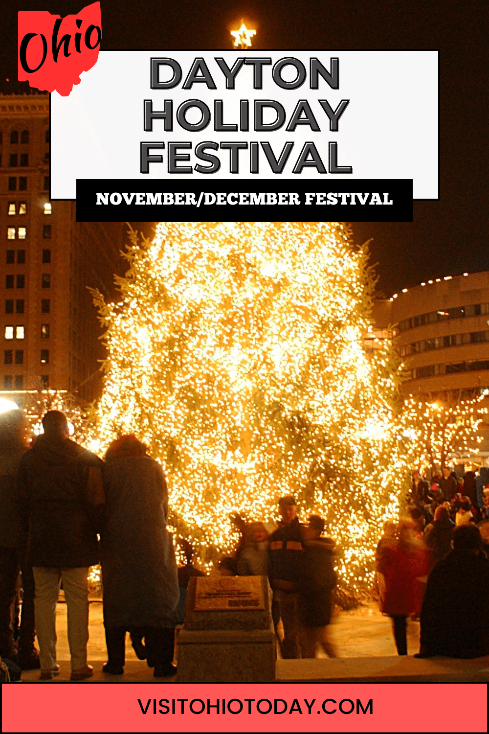The Dayton Holiday Festival is from November 24 to December 31, 2023. More than a month of family fun awaits at this festive event.