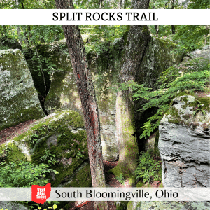 Split Rocks Trail Hocking Hills