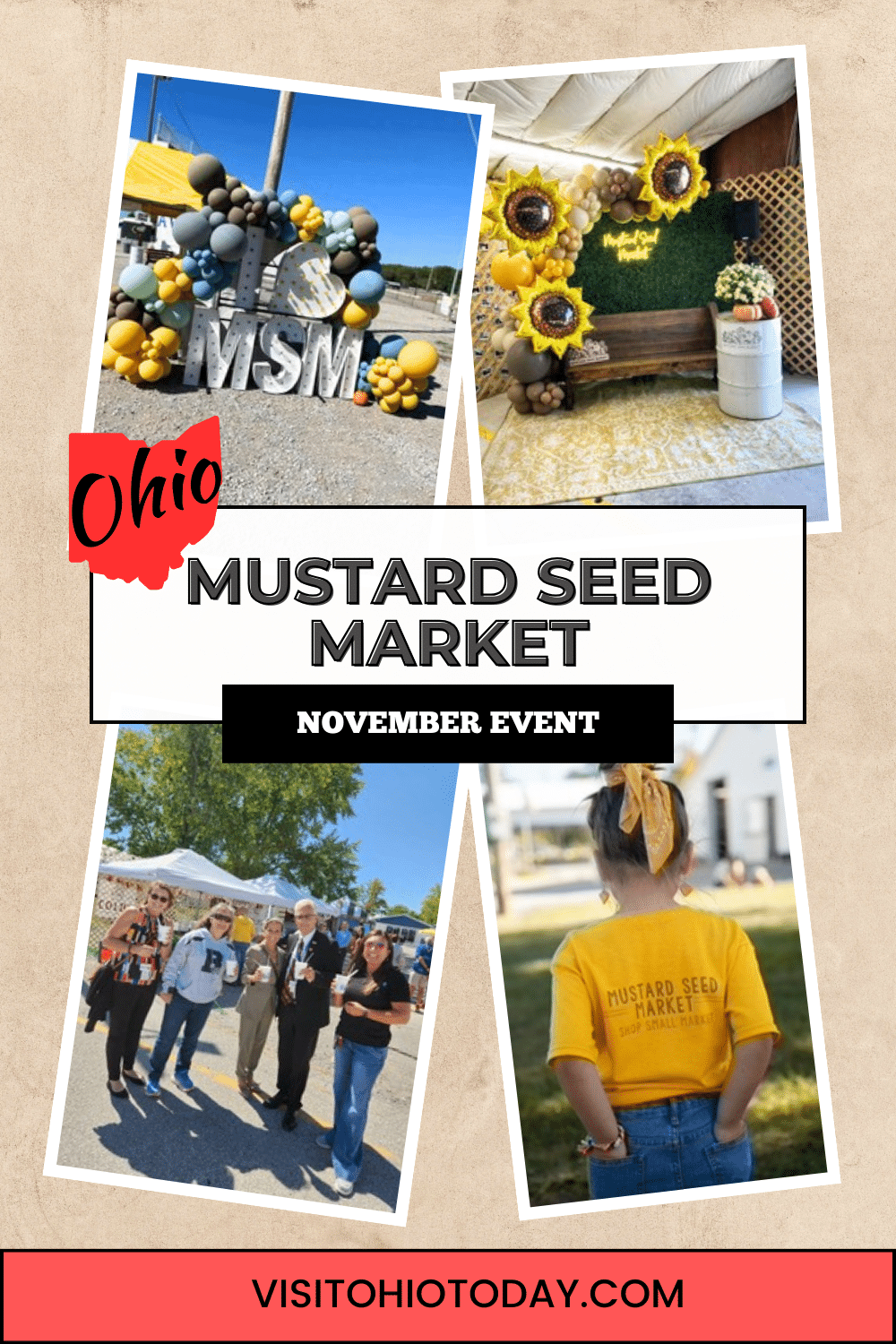 The Mustard Seed Market is a Christmas-inspired shopping experience at the Clermont County Fairgrounds, November 17 to 19, 2023.