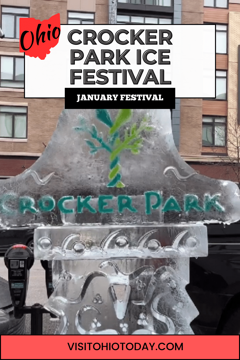 This Ice Festival is held throughout Crocker Park in Westlake from January 26 until January 28, 2024, with ice sculptures around the Park.