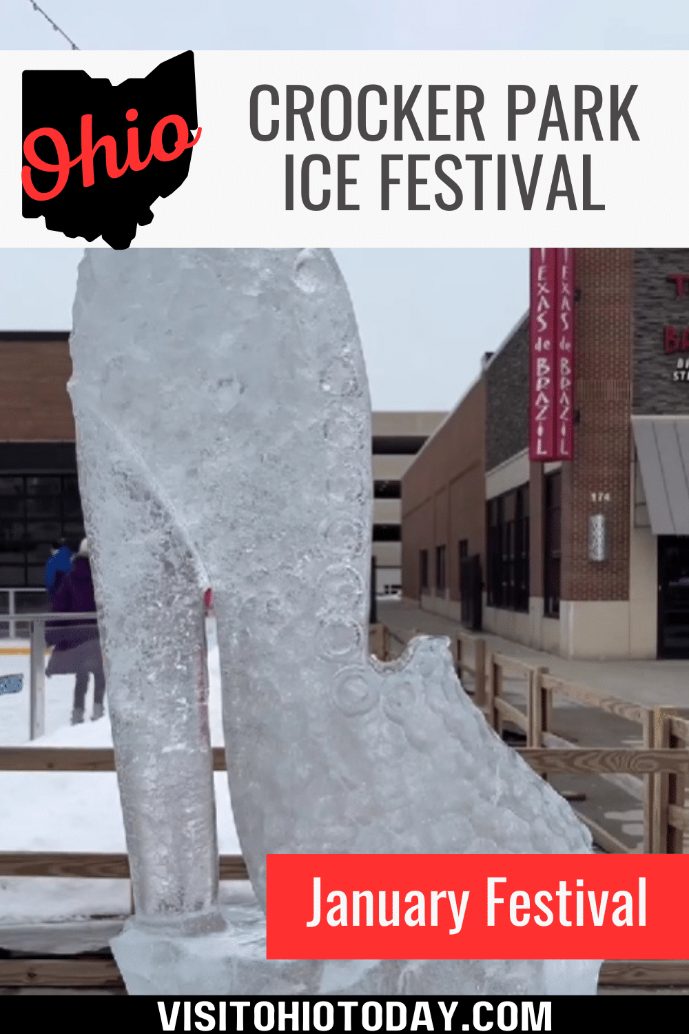 The Crocker Park Ice Festival in Westlake takes place in late January. Explore a winter wonderland while shopping, dining, and playing at Crocker Park!