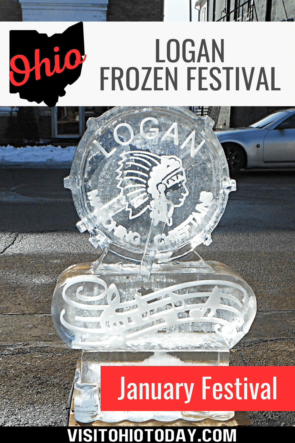 The annual Logan Frozen Festival is a winter event that features ice sculptures on Main Street and lots of family fun. It takes place in historic downtown Logan in January.