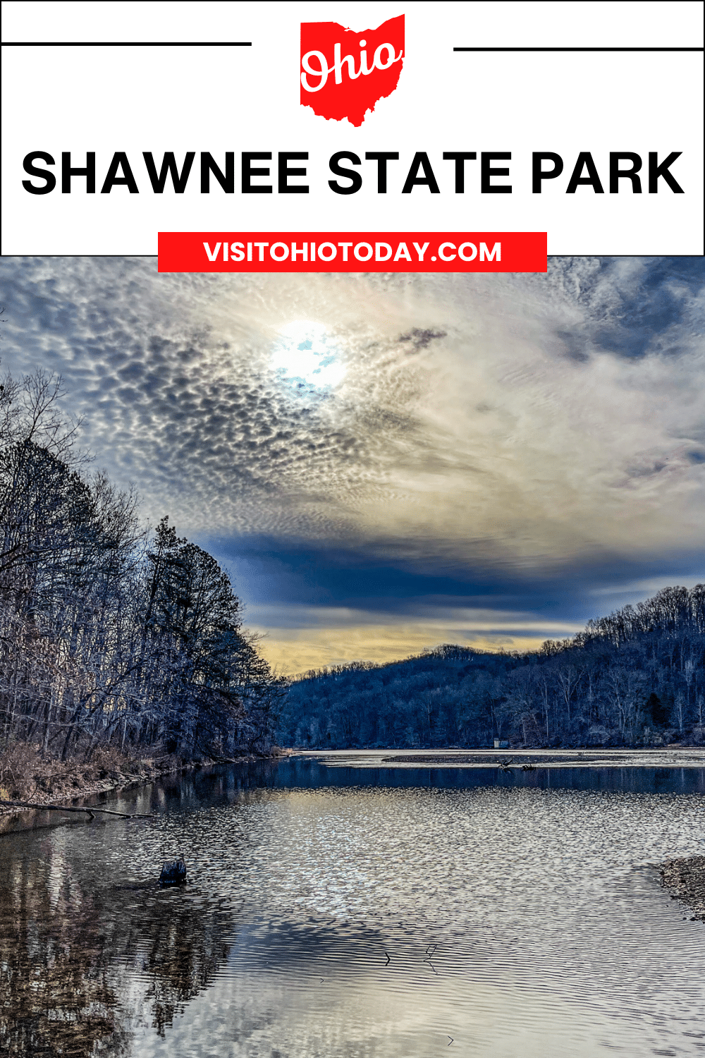 Shawnee State Park is located in southern Ohio. The serenity of nature awaits you in the hills and valleys of this picturesque landscape, part of the 63,000-acre Shawnee State Forest.