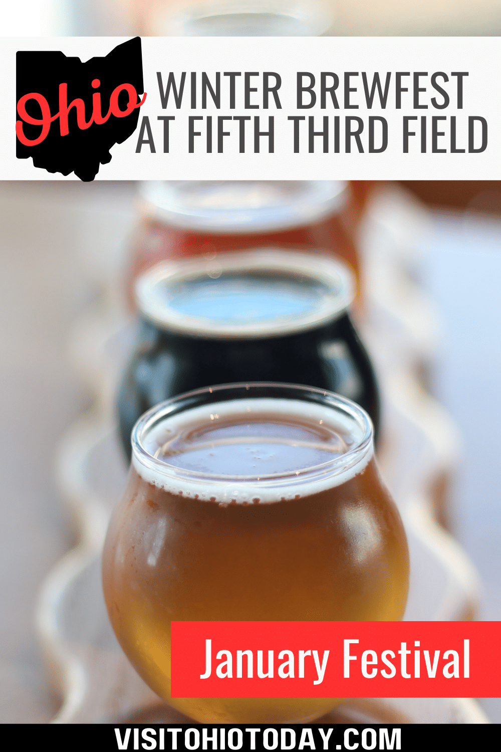 Winter Brewfest at Fifth Third Field is held at the Mudhens baseball ground in Toledo in late January.