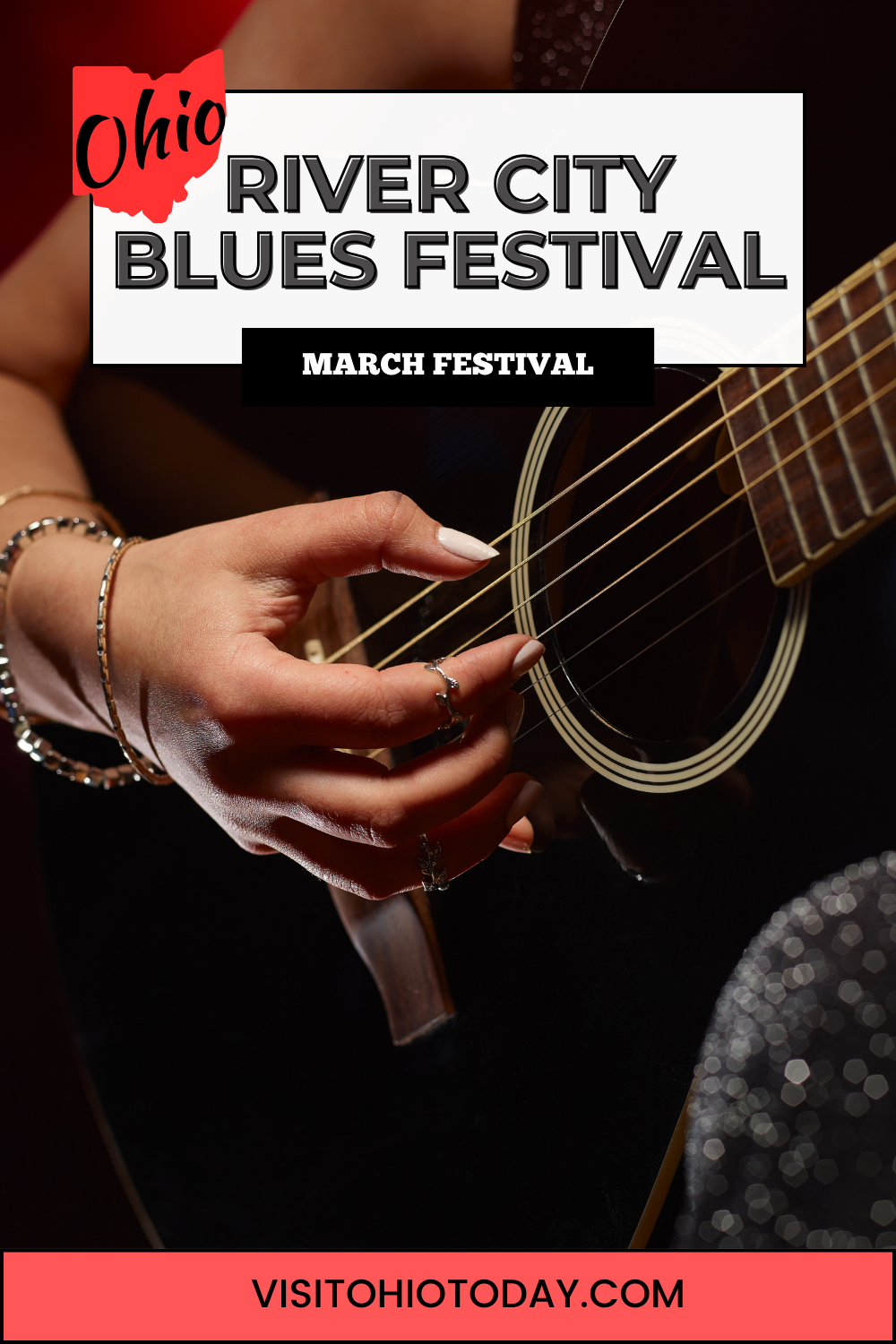 The River City Blues Festival is a celebration of rhythm and blues music. Held in mid-March at the Lafayette Hotel in Marietta.