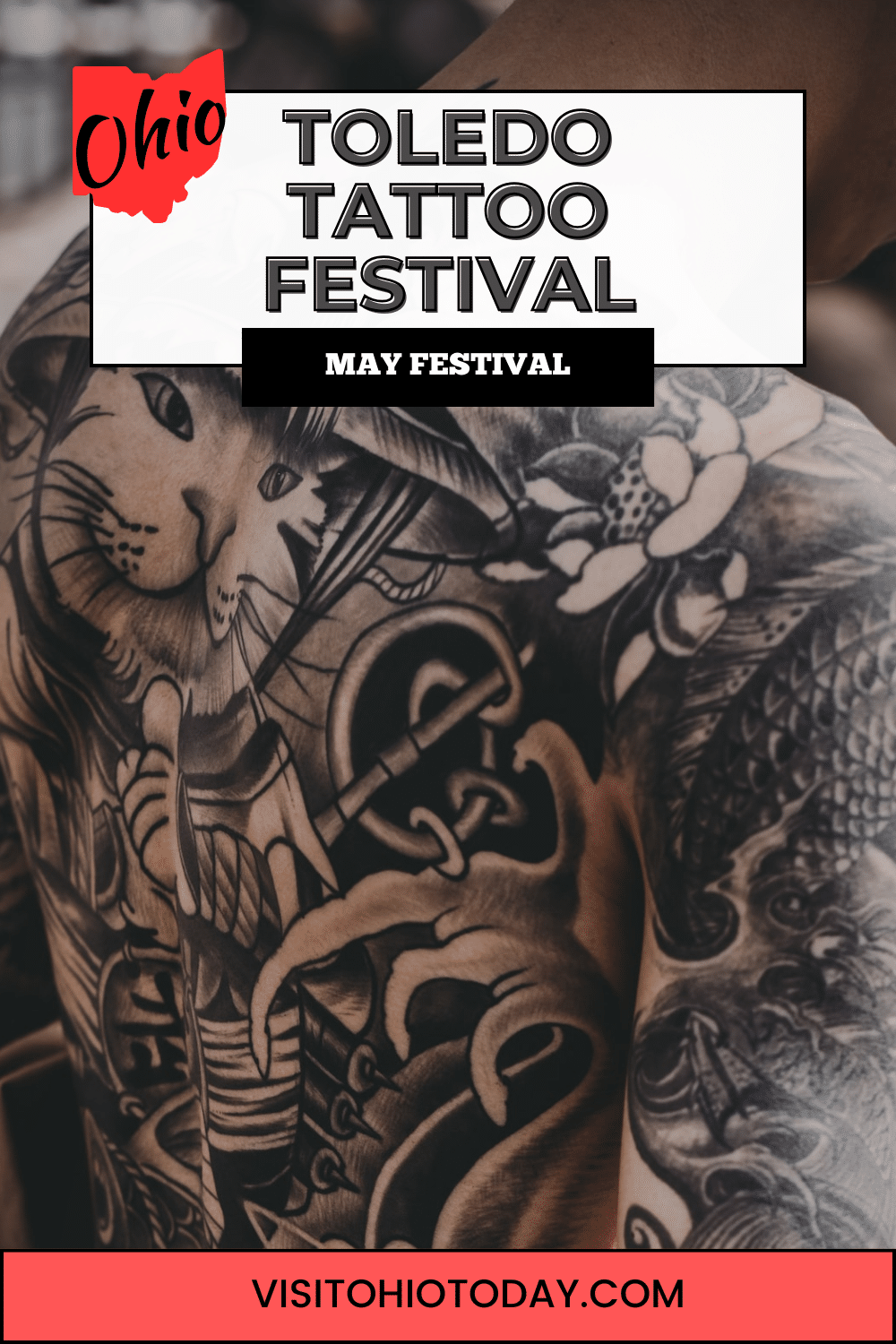 The Toledo Tattoo Festival brings together some of the best tattoo artists from Ohio and neighboring states. The event is in early May at Glass City Center.