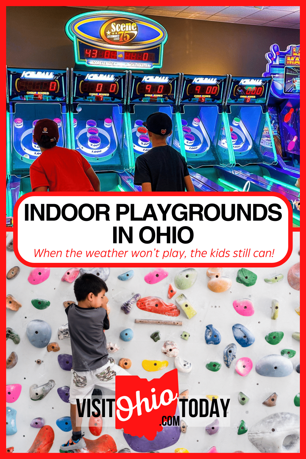 Whatever the weather, kids want to play and learn new things. Whilst the weather in Ohio can be great, indoor playgrounds in Ohio are ideal for when the weather is on the turn.