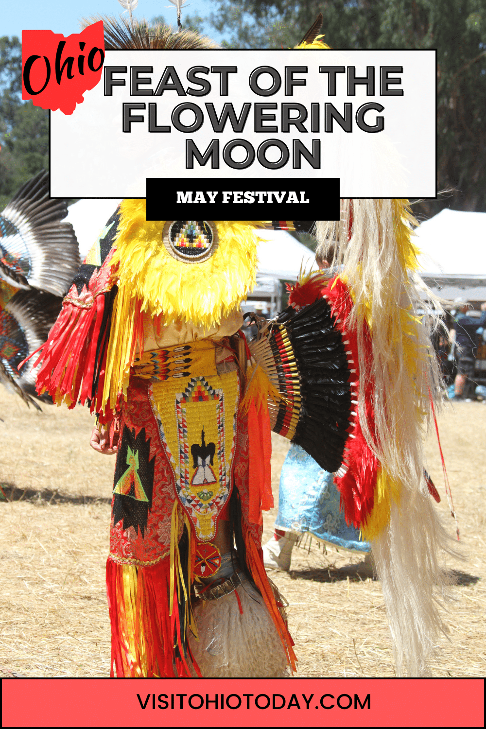 Feast of the Flowering Moon is an annual festival celebrating Native American culture that takes place in the historic area of downtown Chillicothe in late May on Memorial Day weekend.